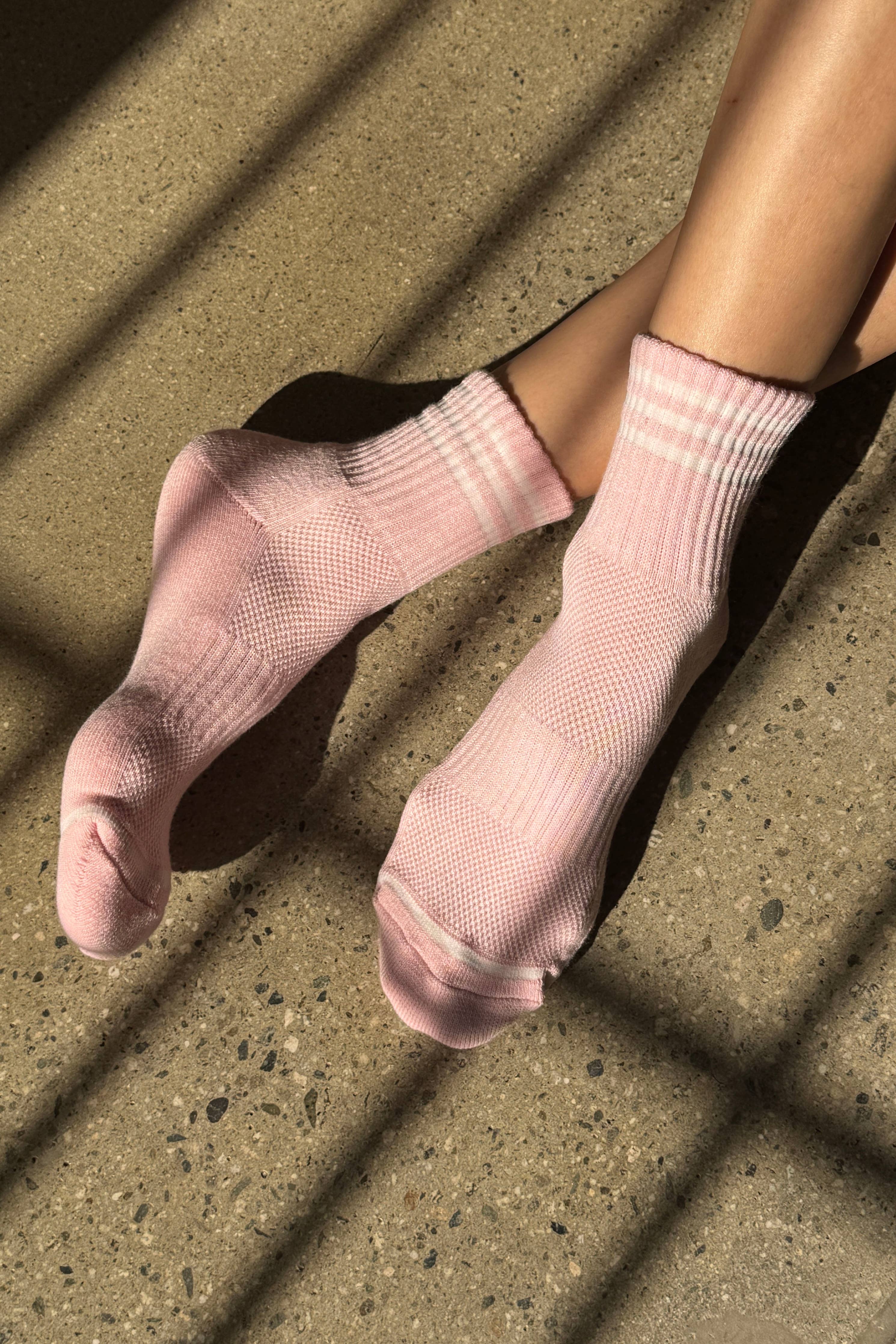 Girlfriend Socks in Peony — Le Bon Shoppe