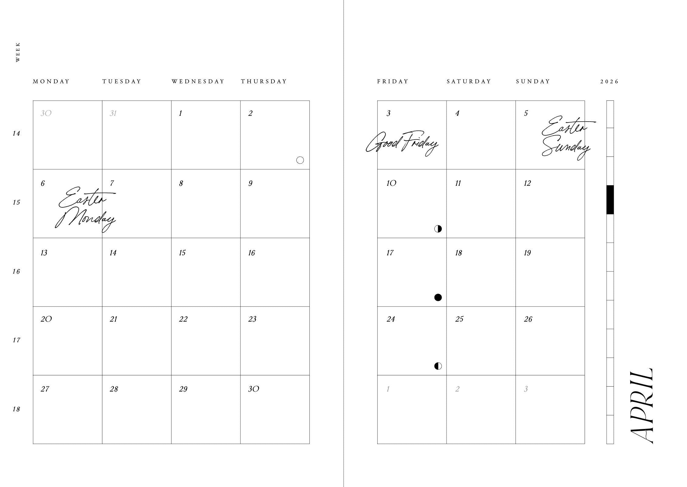 Cozy Planner 2026, Coffee – “You are made of magic.”