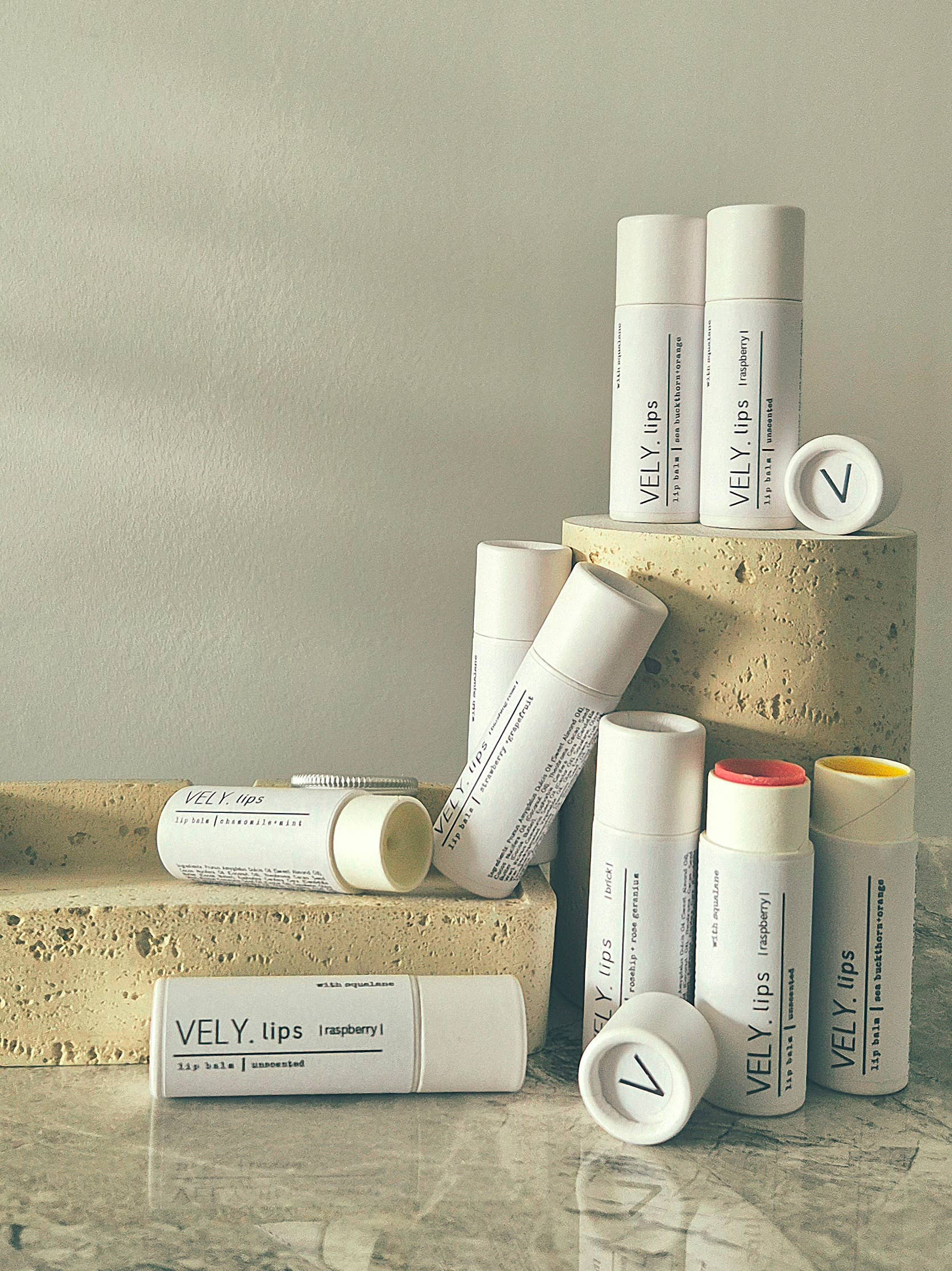 Raspberry Tinted Lip Balm — The Vely Soapery