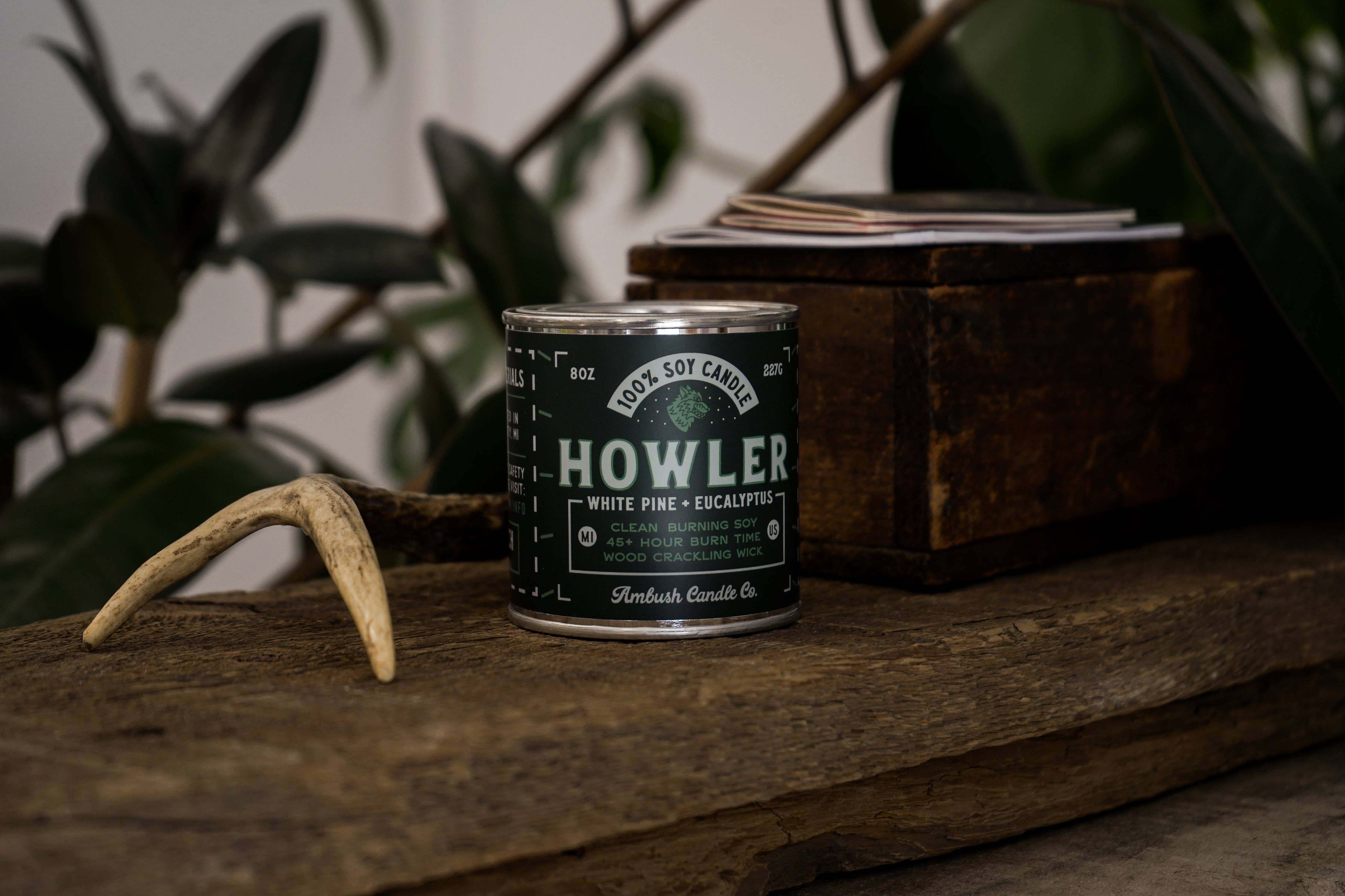 Howler | White Pine + Eucalyptus 8oz Soy Candle