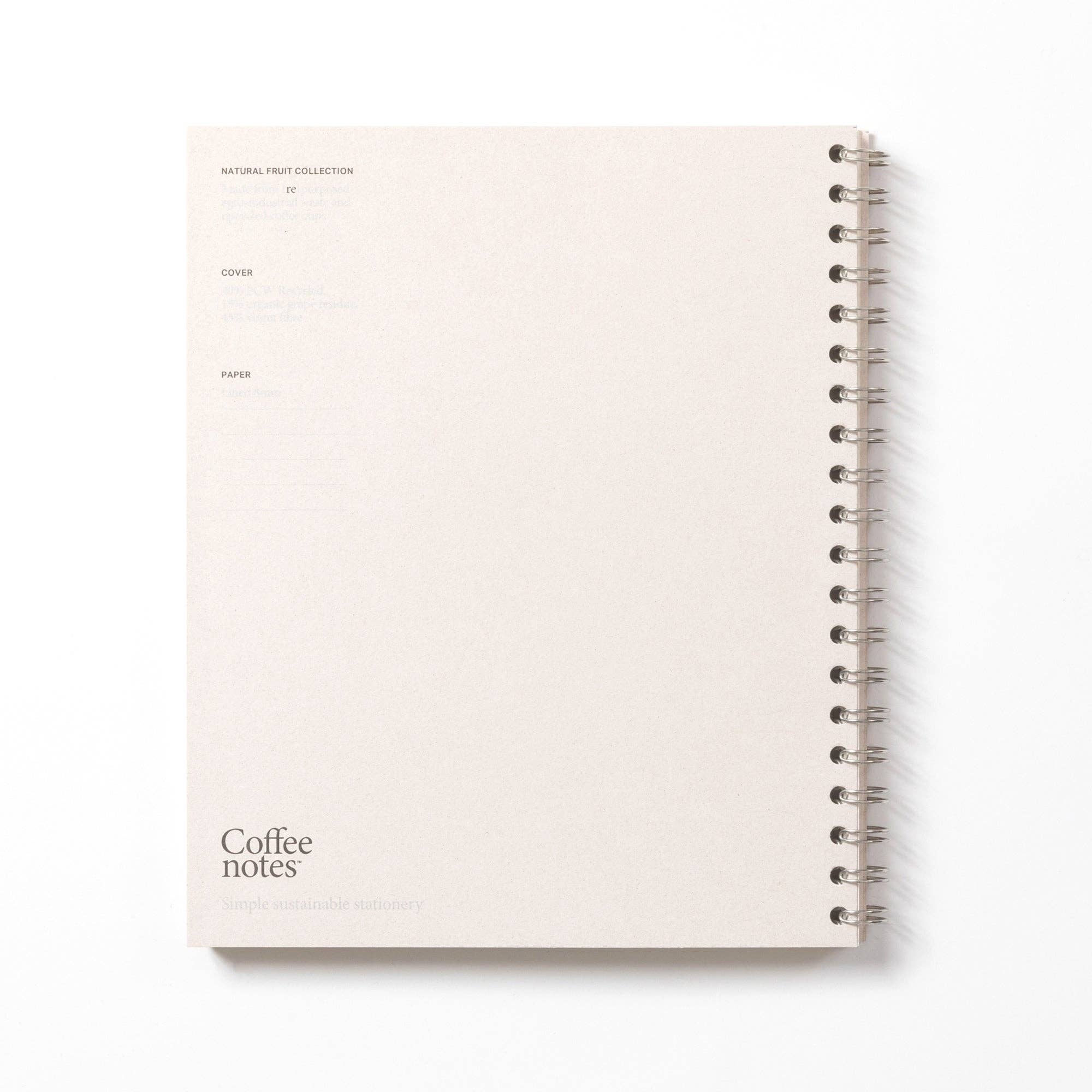 Grape Wirebound Notebook (Lined): Grande