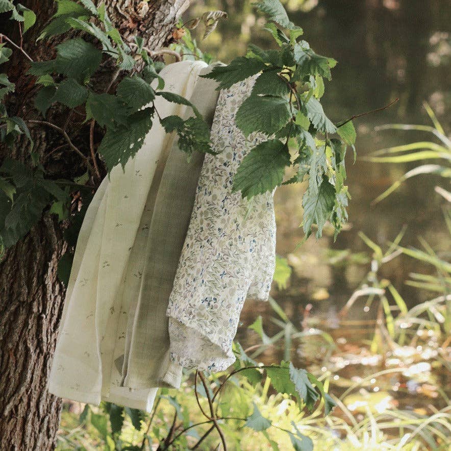Avery Row Organic Cotton Muslin Squares, Set of 3 – Riverbank