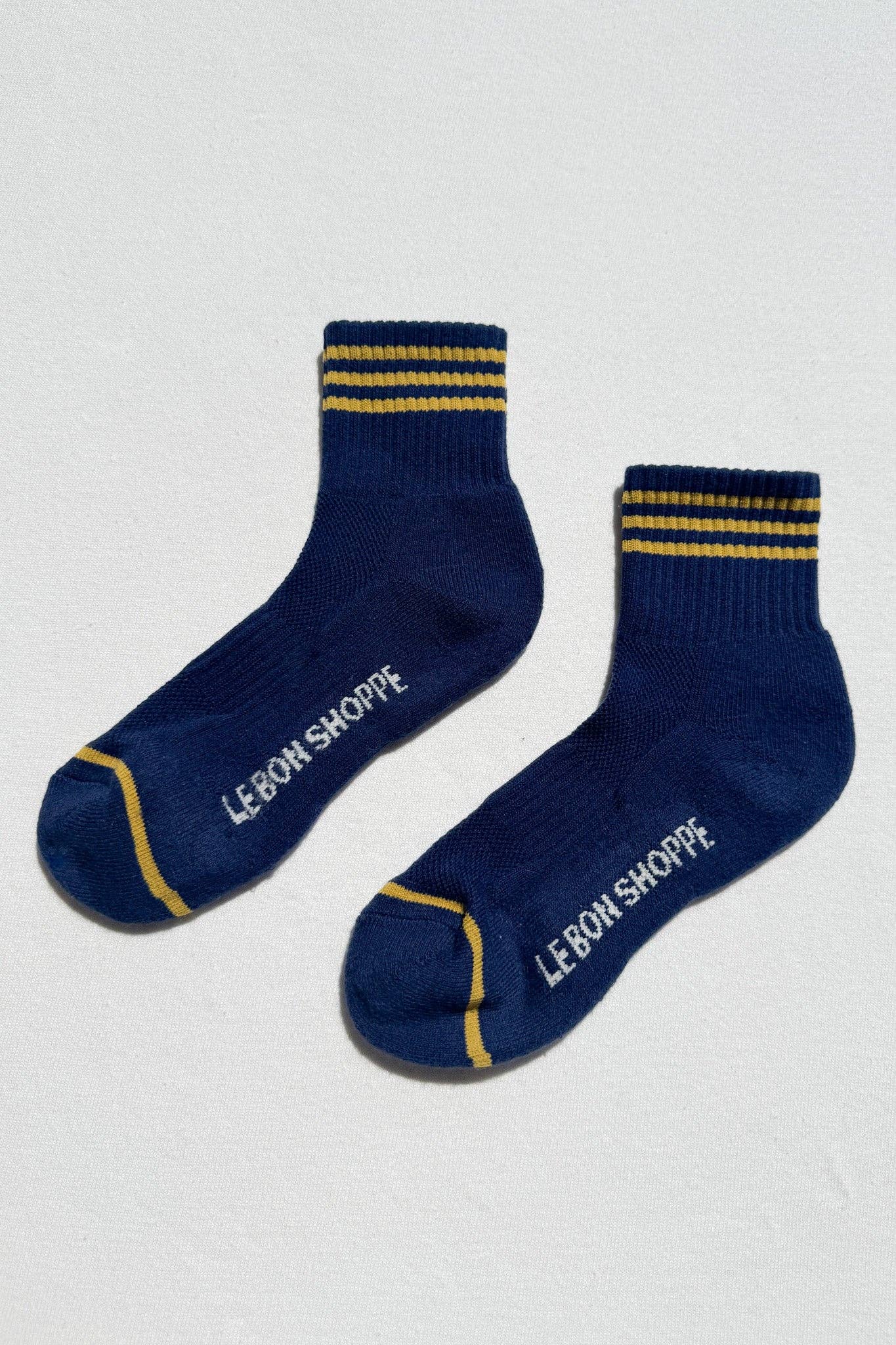 Girlfriend Socks Navy - Le Bon Shoppe