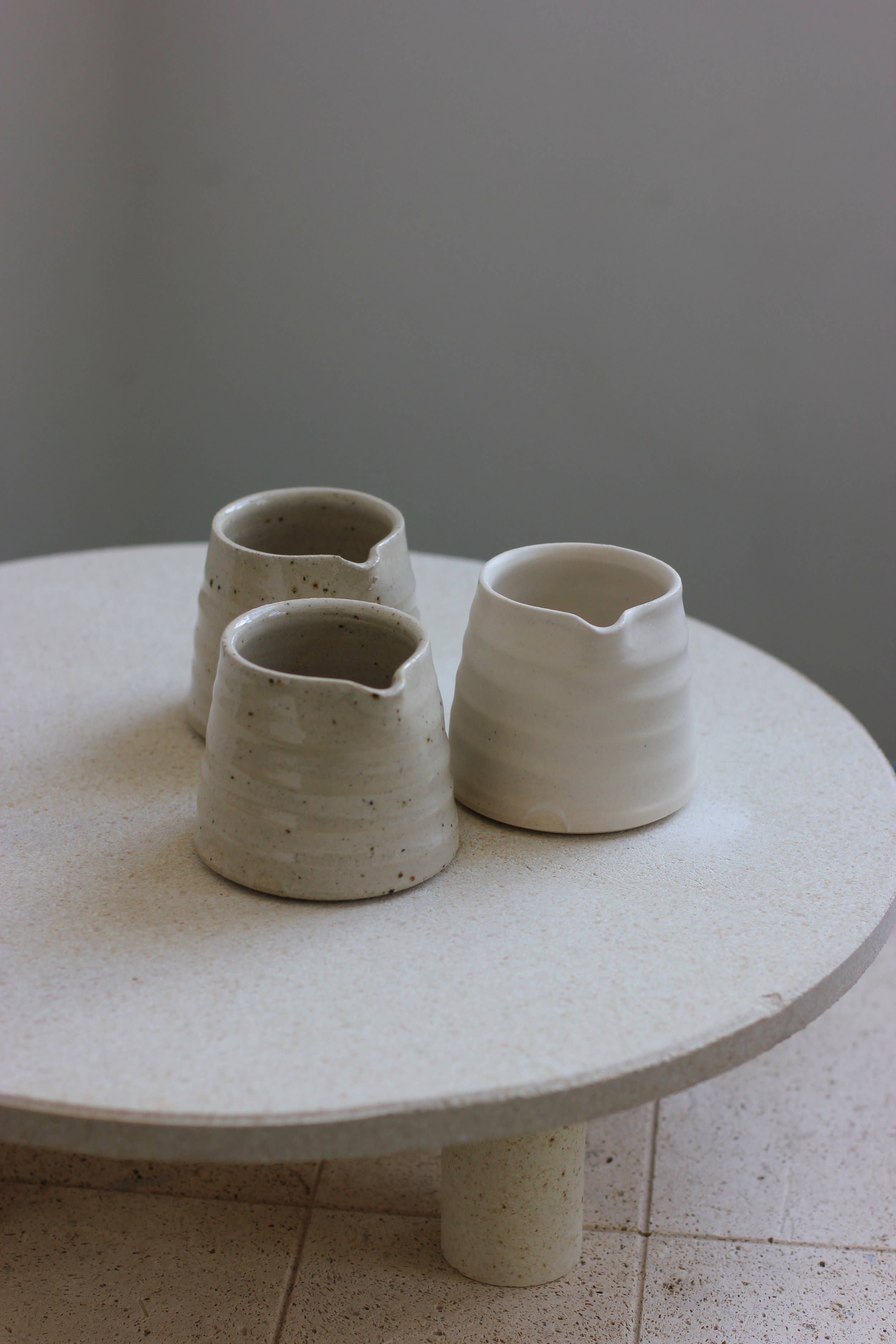 Stoneware Milk Jug: Speckled - Eleanor Torbati