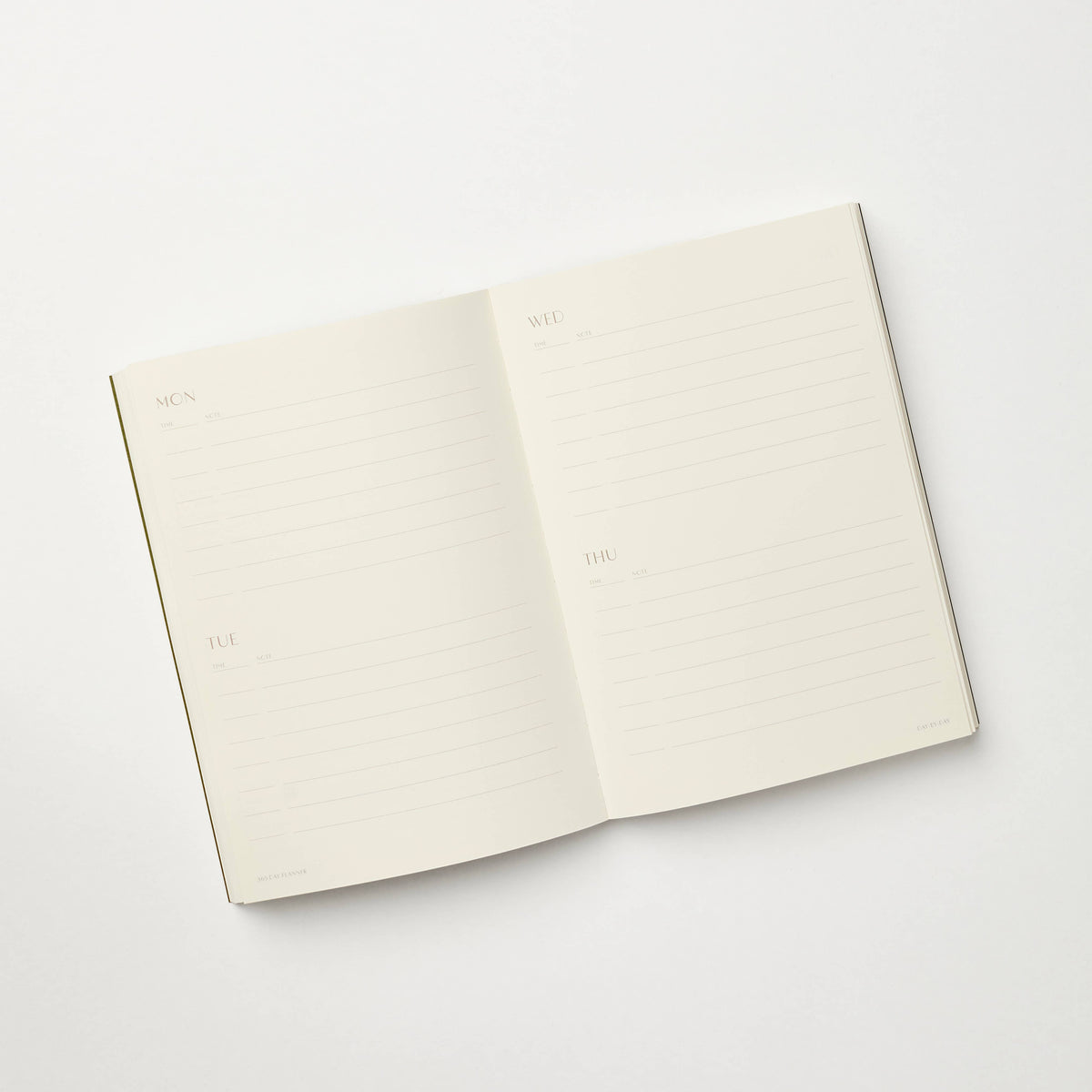 Kinshipped A5 Lay Flat 365 Undated Planner
