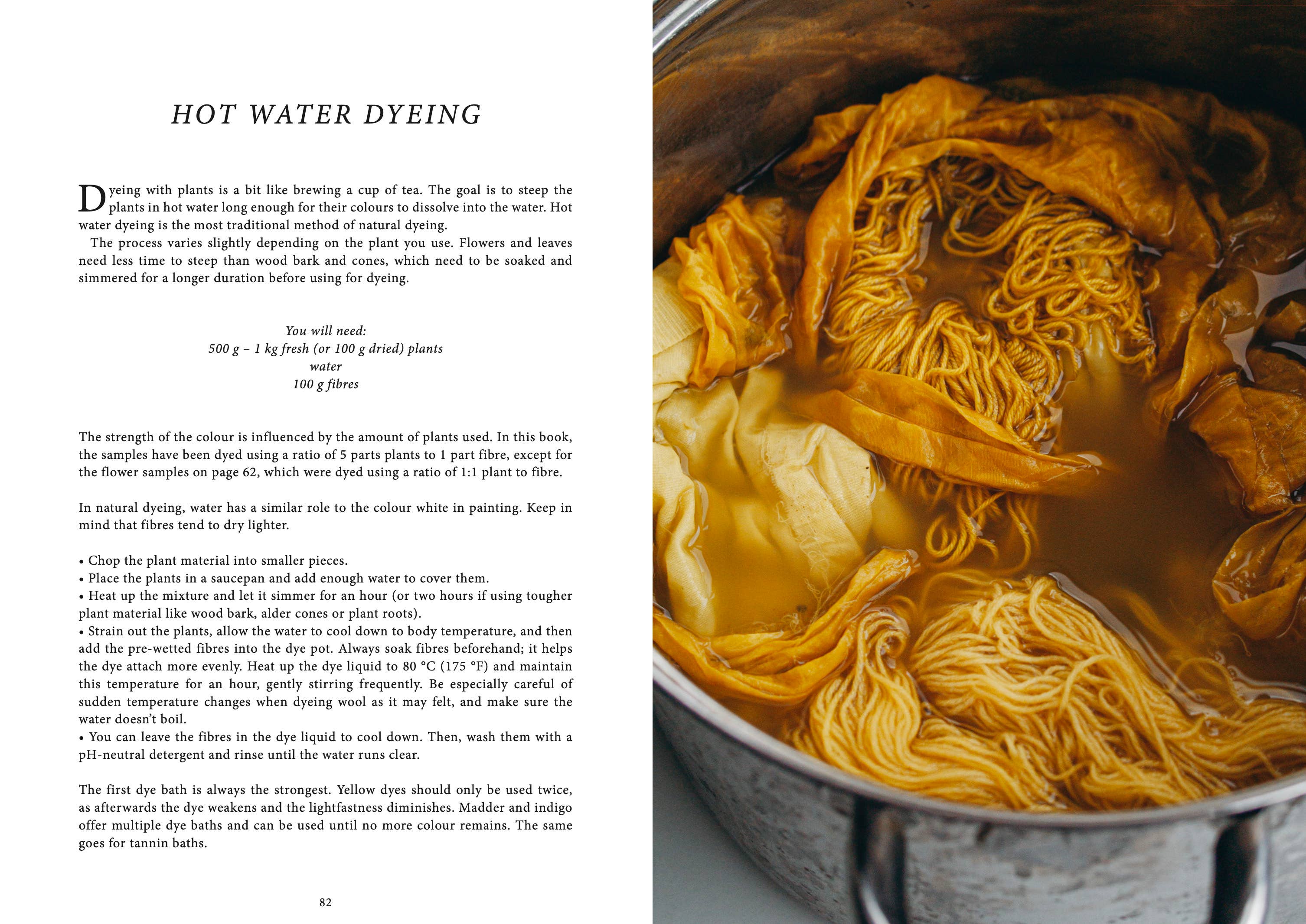Crafts & Knitting: Dyeing Naturally