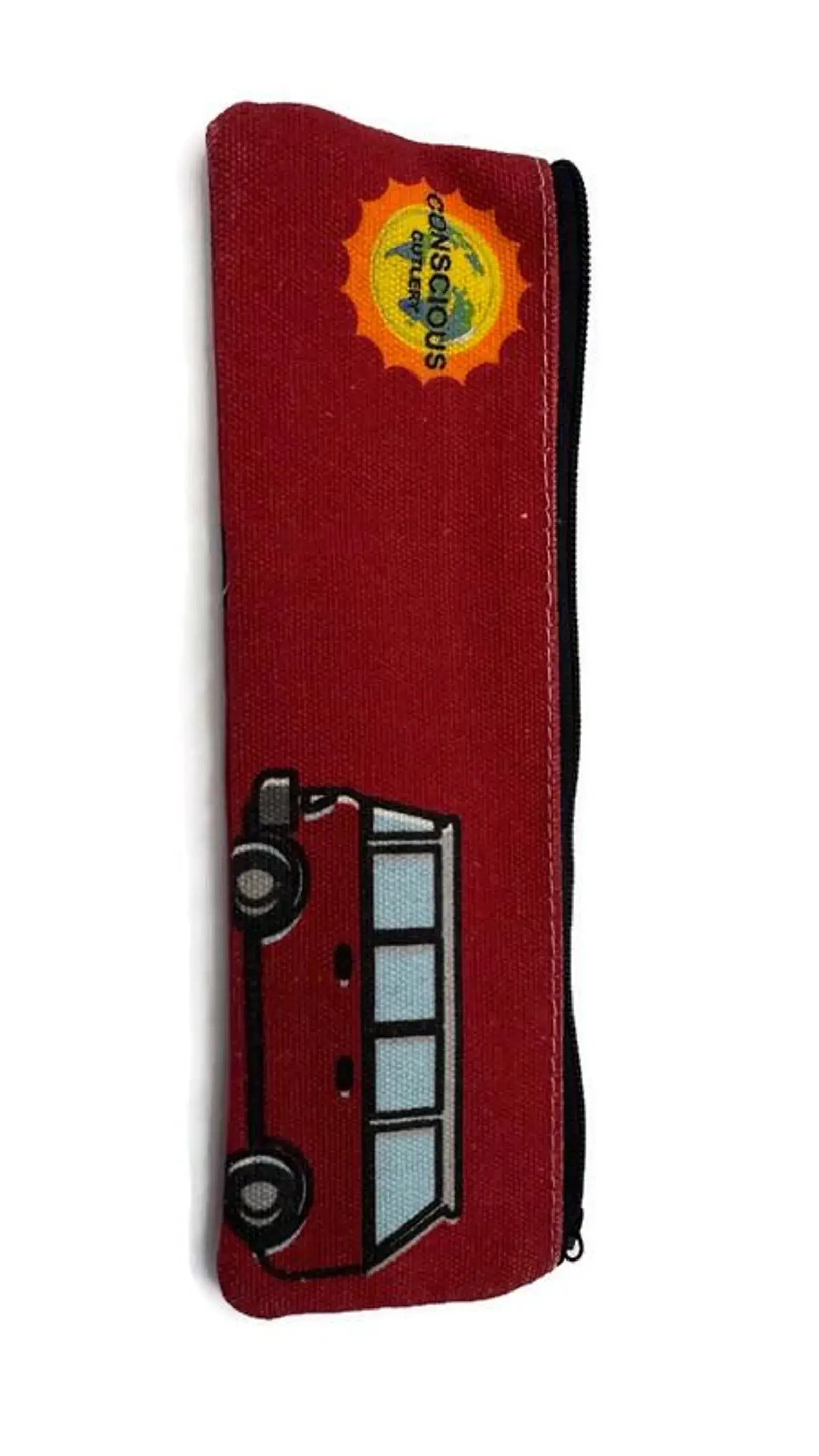 Red Vanagon Travel Cutlery Set — Conscious Cutlery