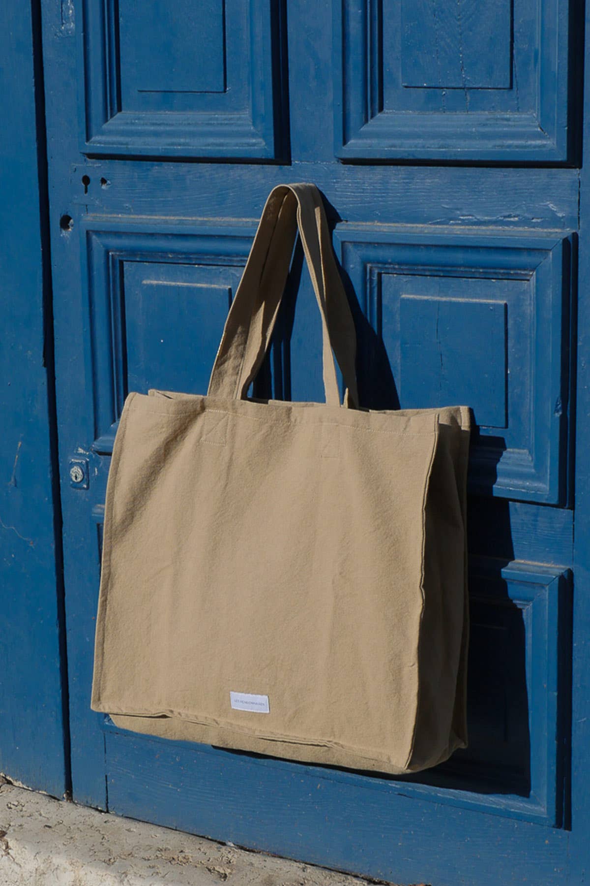 Les Pensionnaires Organic Cotton Tote Bag – Sand Beige