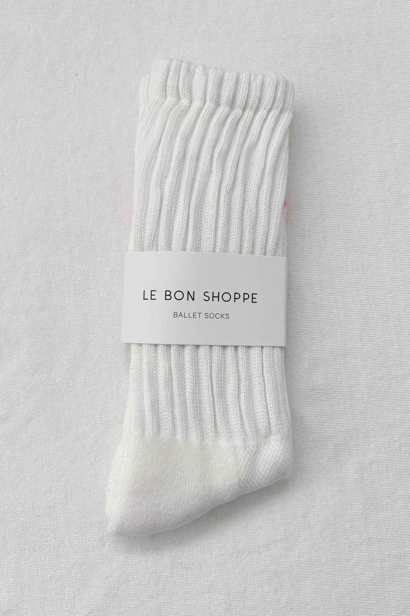 Ballet Socks : White - Le Bon Shoppe
