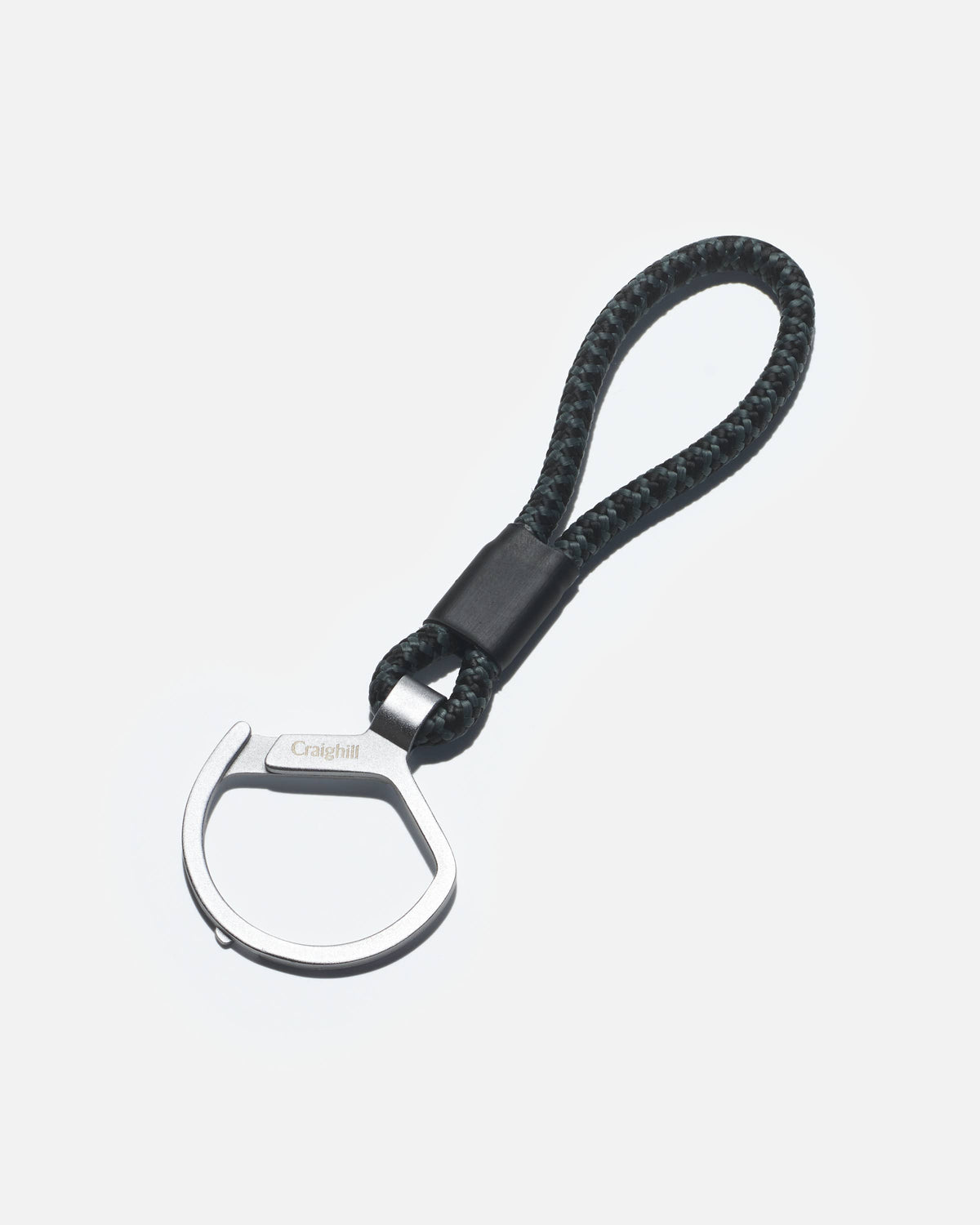 Rope Split Ring: Black