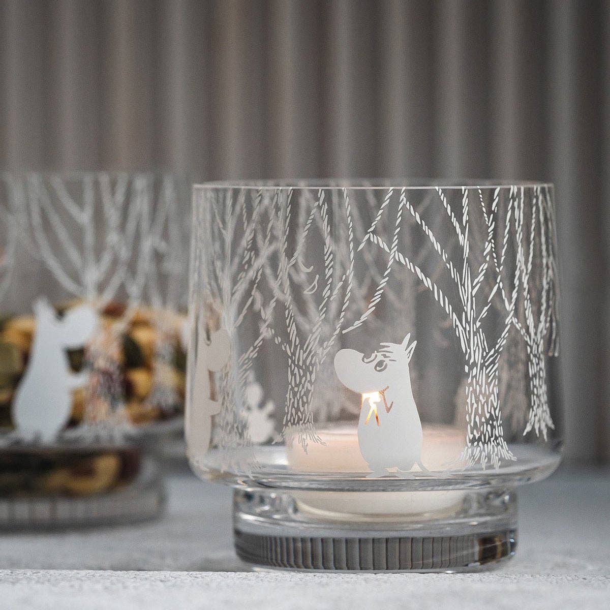 MUURLA | Moomin | Tealight Holder | Small Bowl | In The Woods