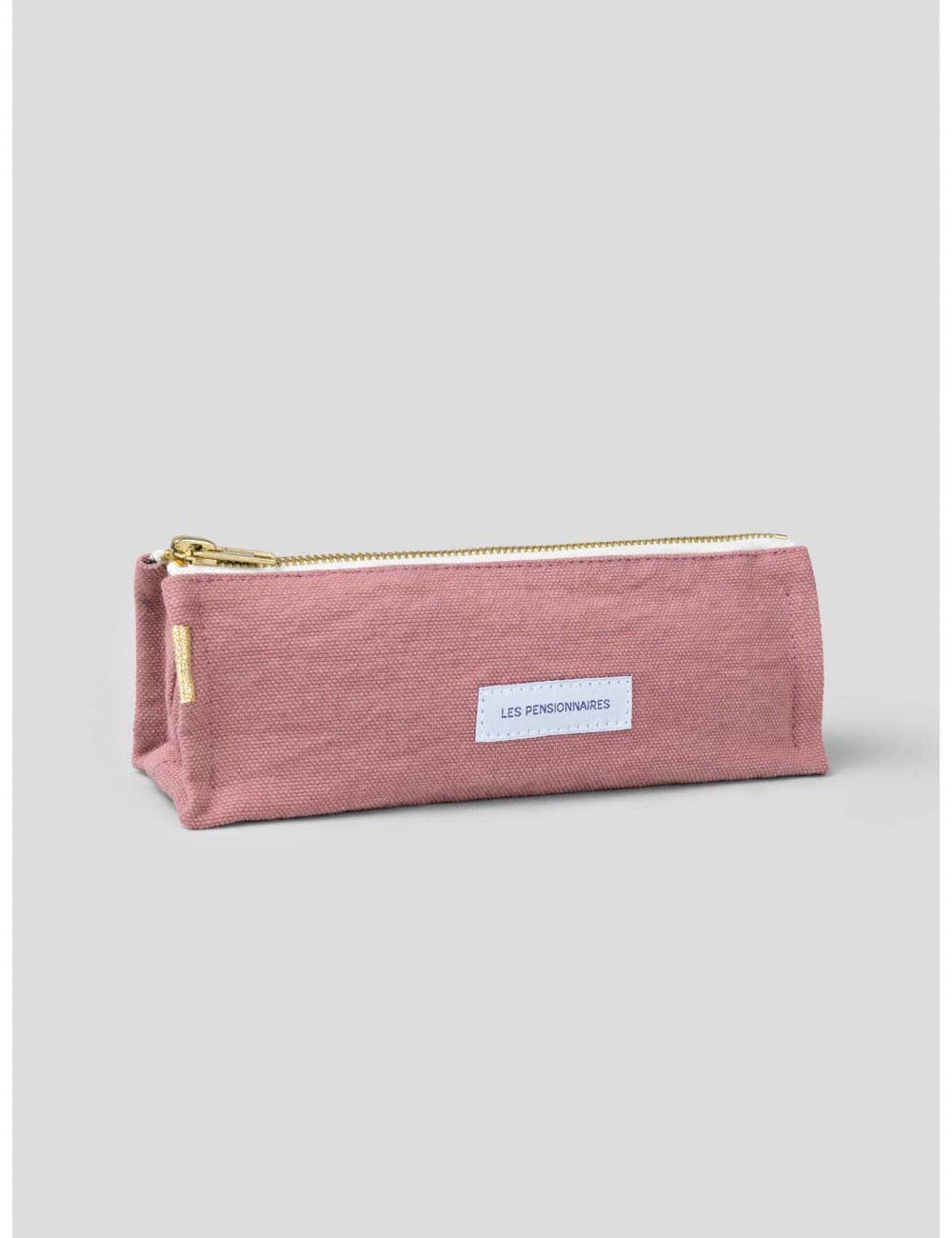 Organic Cotton Canvas Pencil Case Rosewood