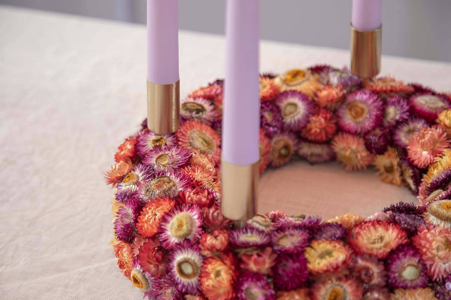 Candles - Light Purple - Pair