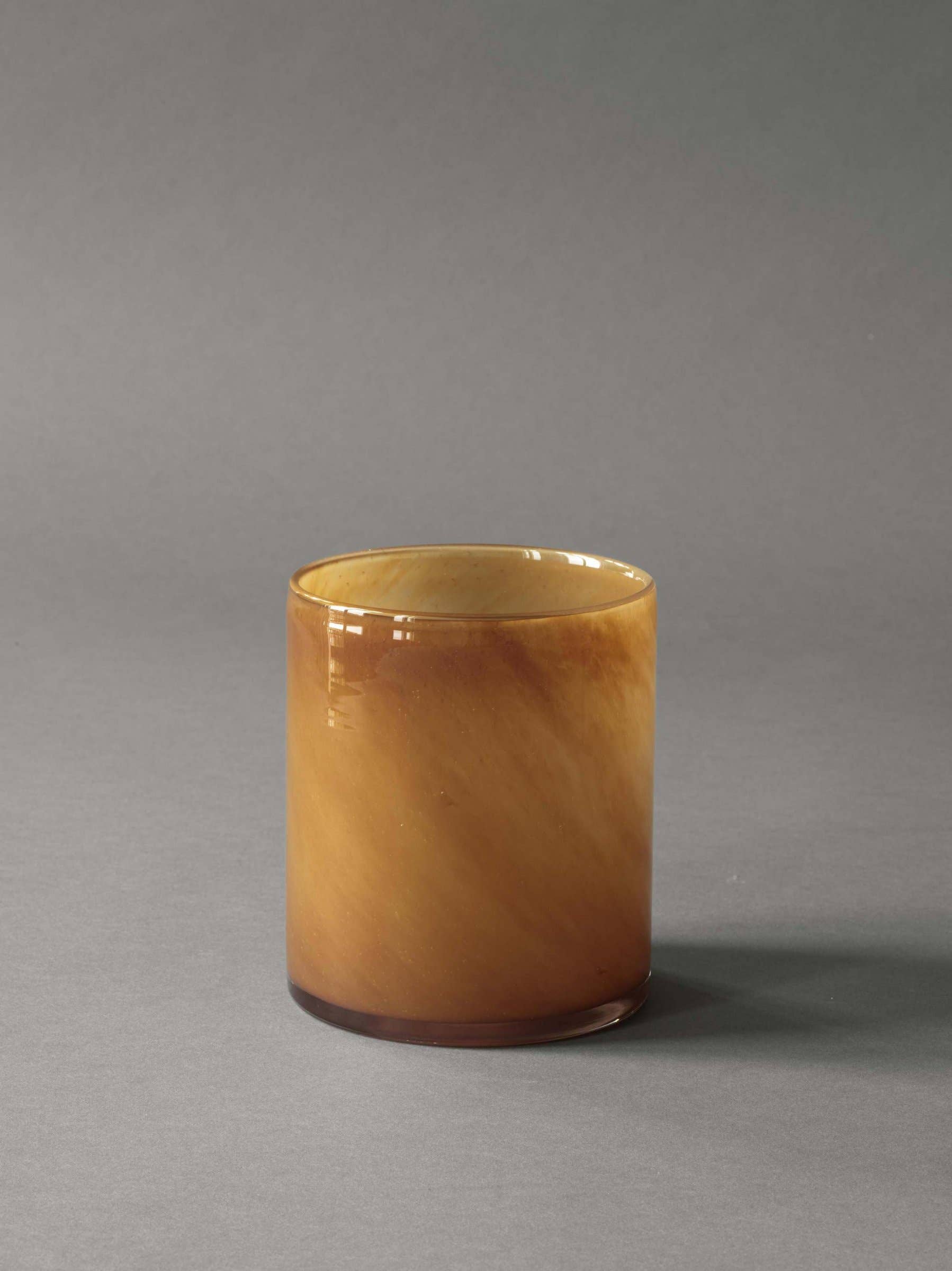 Lyric candle holder - M: Olive Green