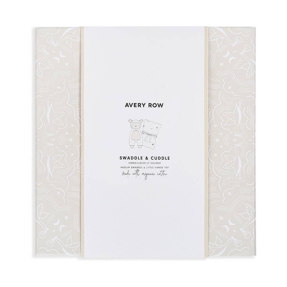 Avery Row Swaddle & Cuddle New Baby Gift Set – Little Farm