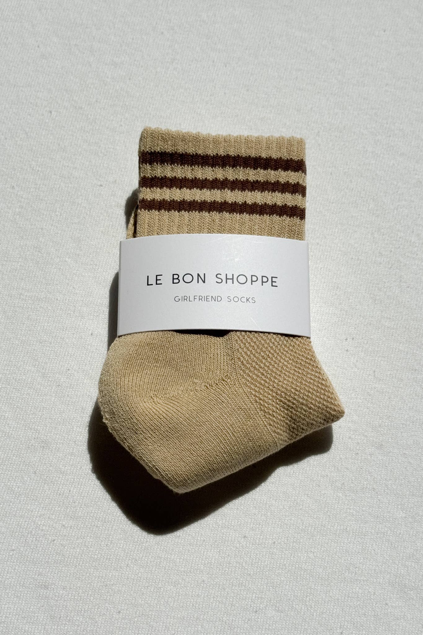 Girlfriend Socks Bright Grey - Le Bon Shoppe