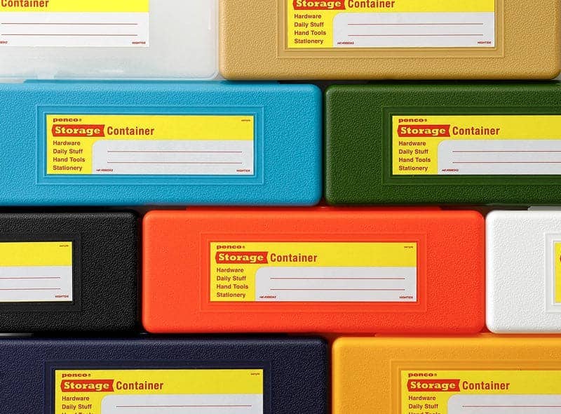 Hightide Penco Storage Container Pen Case: Clear