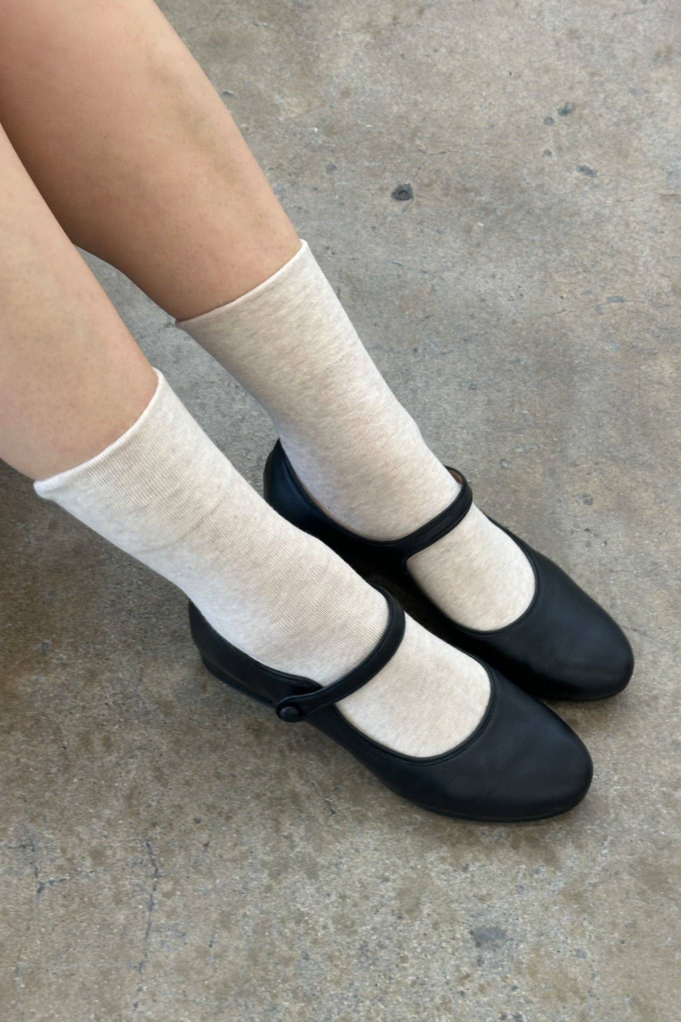 Sneaker Socks : Classic White - Le Bon Shoppe