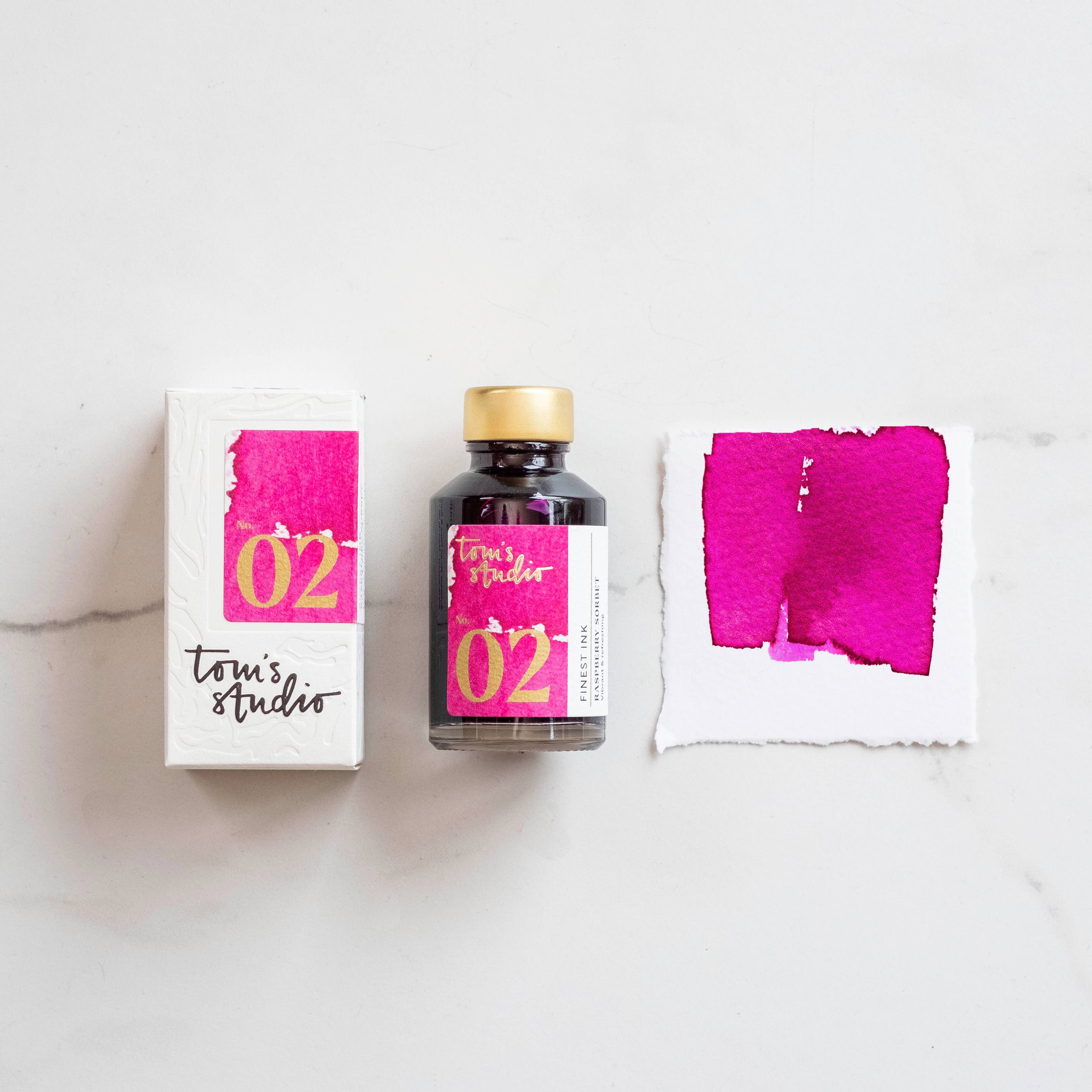 Tom’ Studio Fountain Pen Ink - various colours