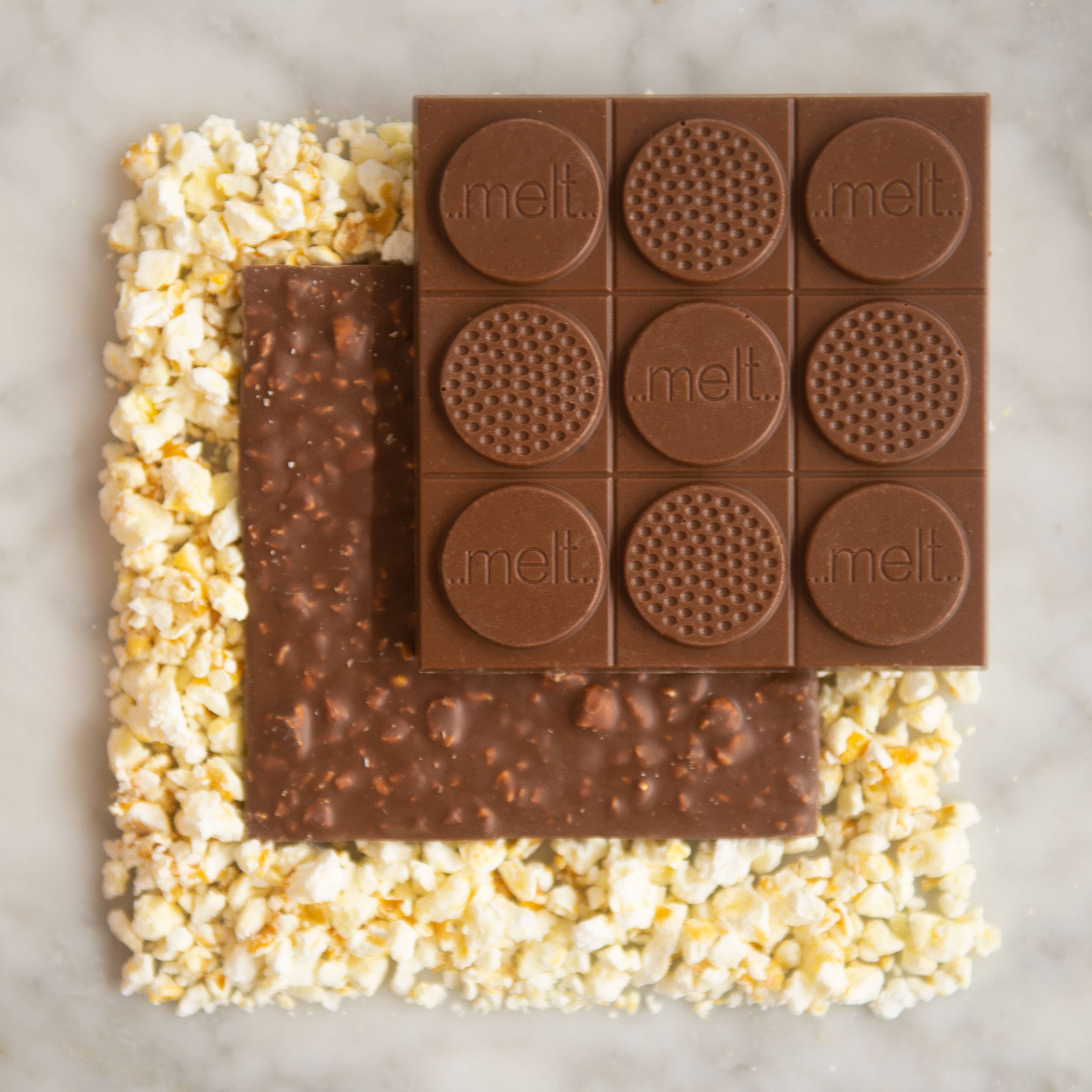 Popcorn Milk Chocolate Bar