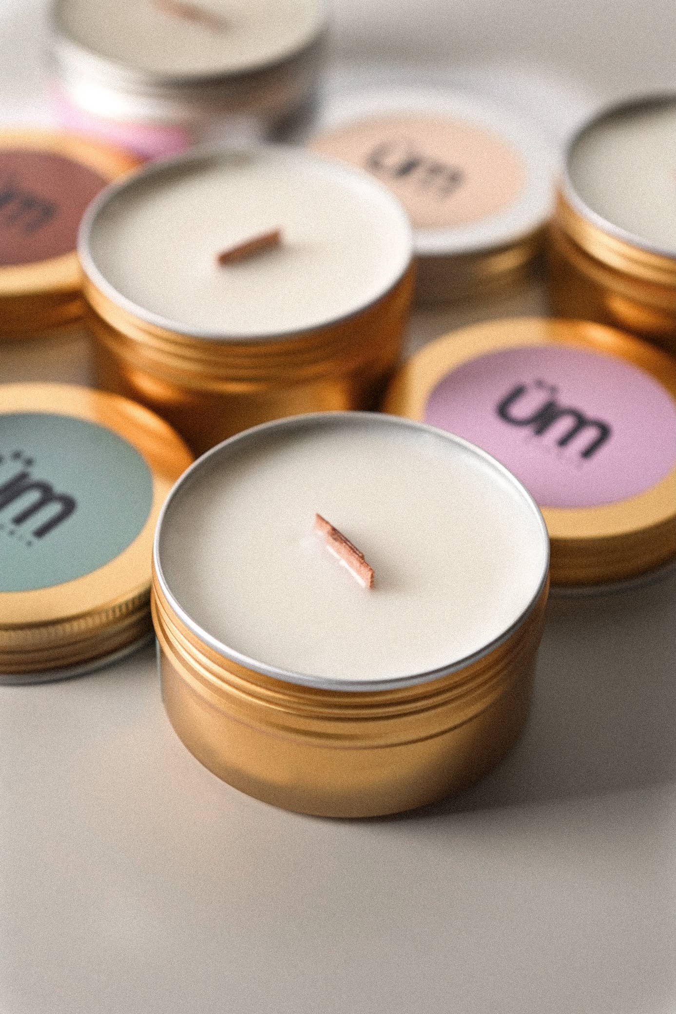 Salty Sage Travel Tin Candle