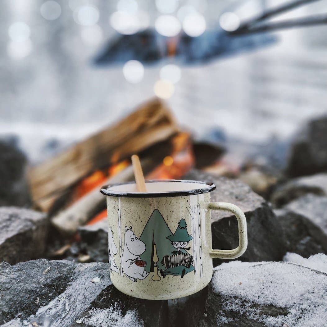 *MOOMIN | Enamel XL Mug | Campers | 0.80L