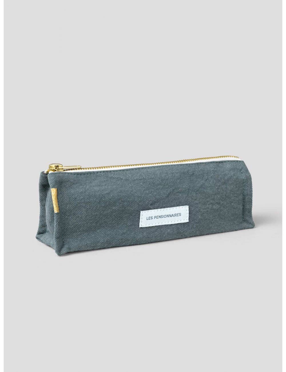 Organic Cotton Canvas Pencil Case Horizon Blue