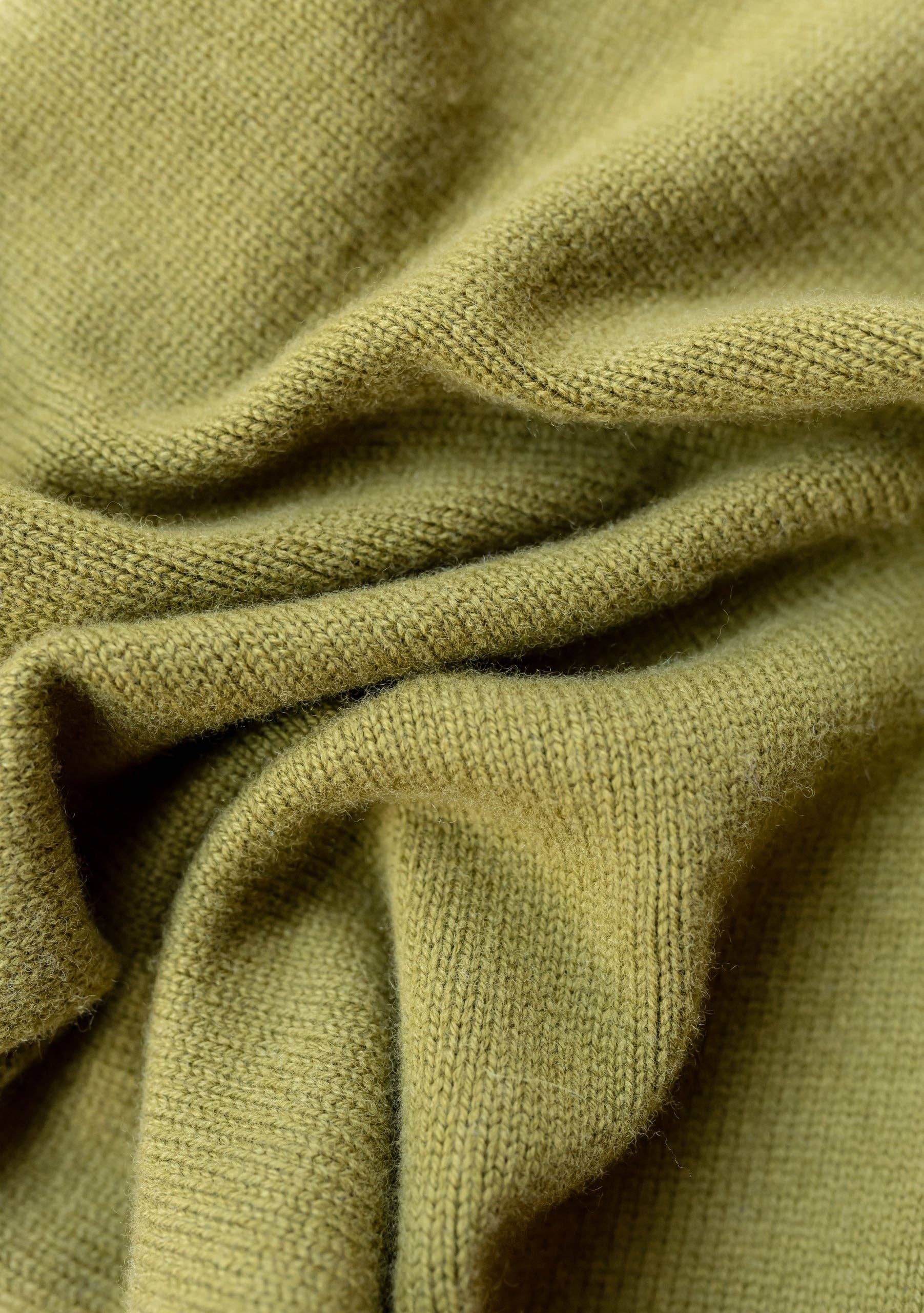 Merino Triangle Scarf in Olive - TBCo