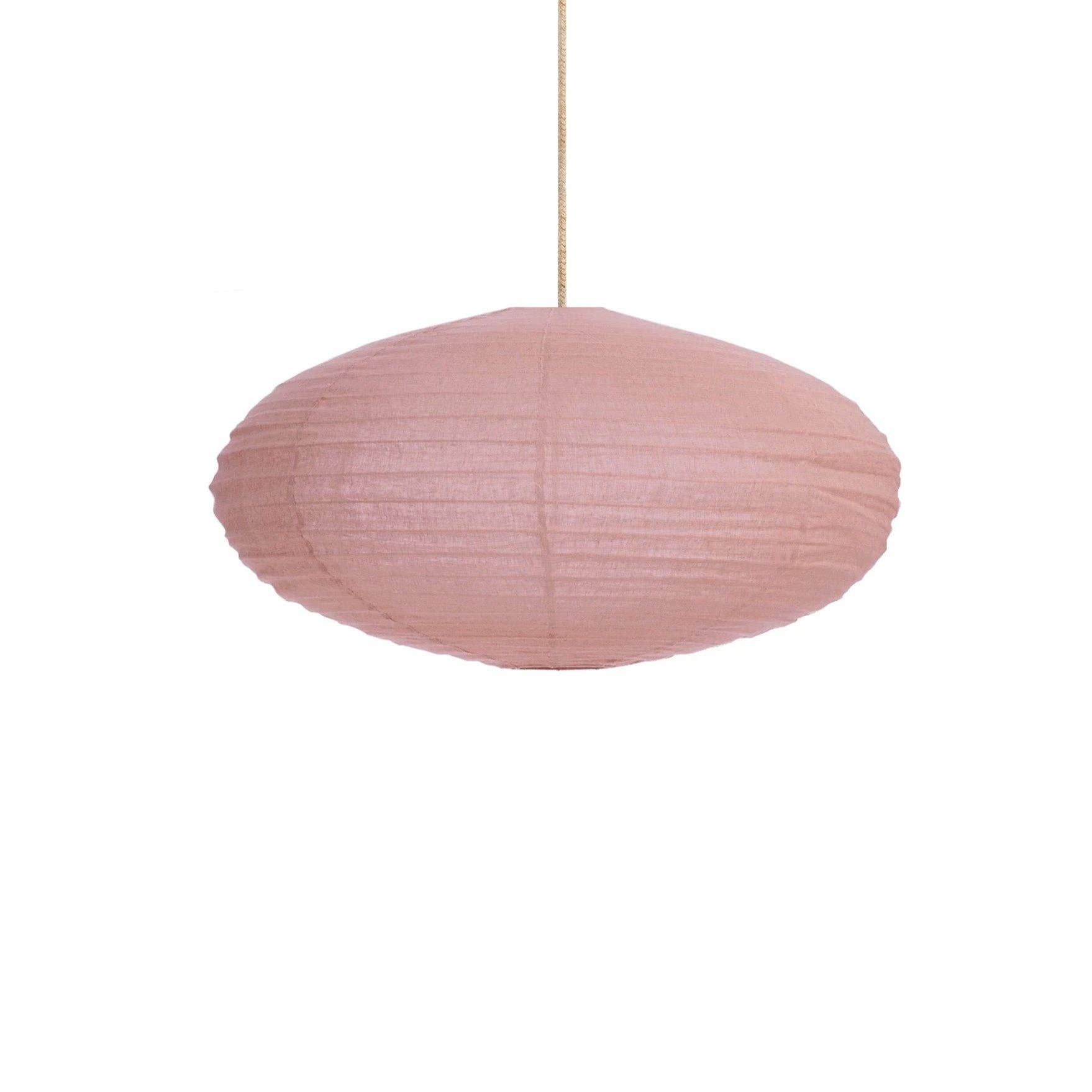 Oval Lampshade L 60 ~ Rose - by Studio Junc