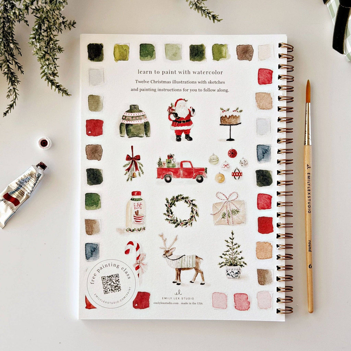 Emily Lex Watercolour Workbook