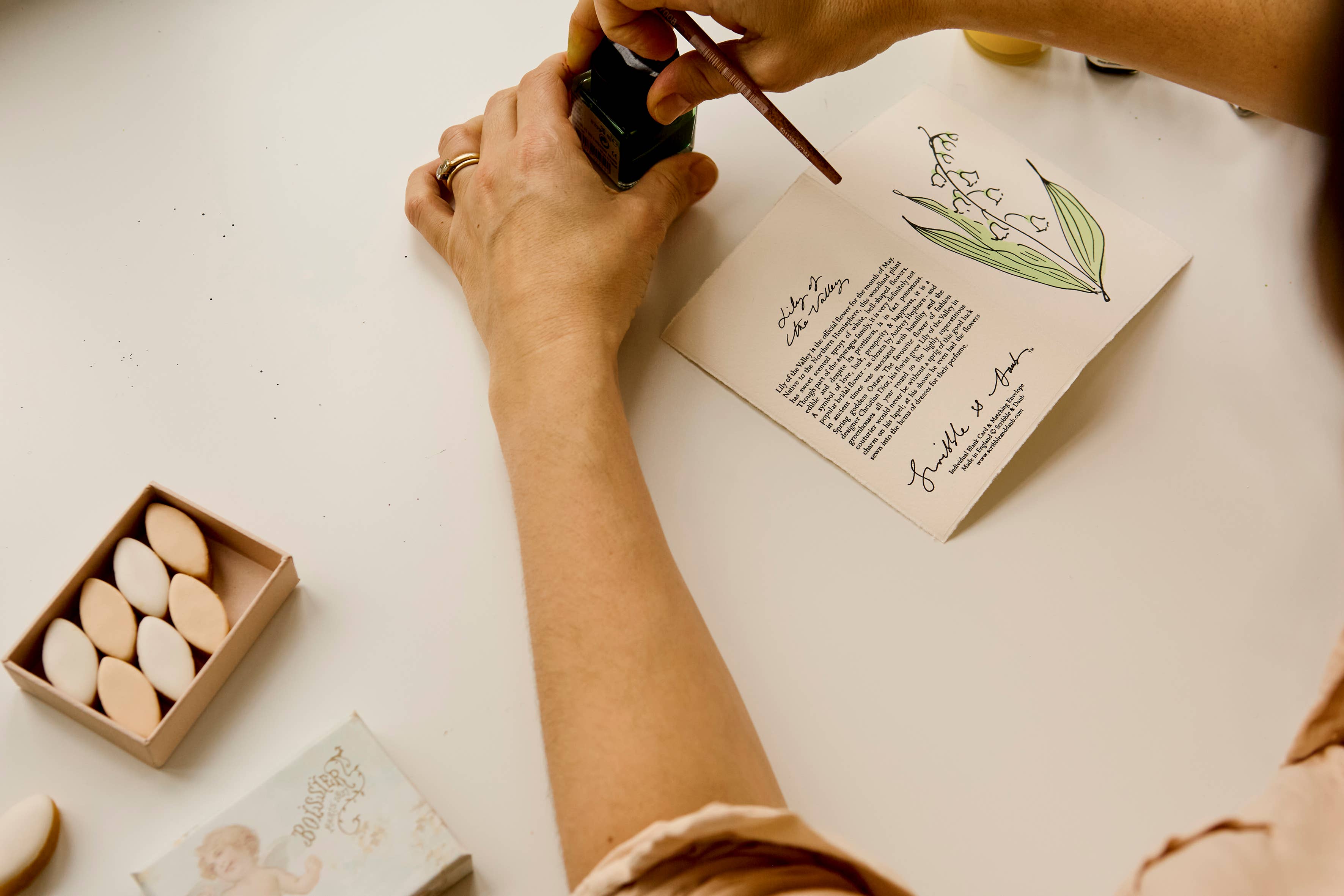 Lily of the Valley (Language of Flowers) Spring Card