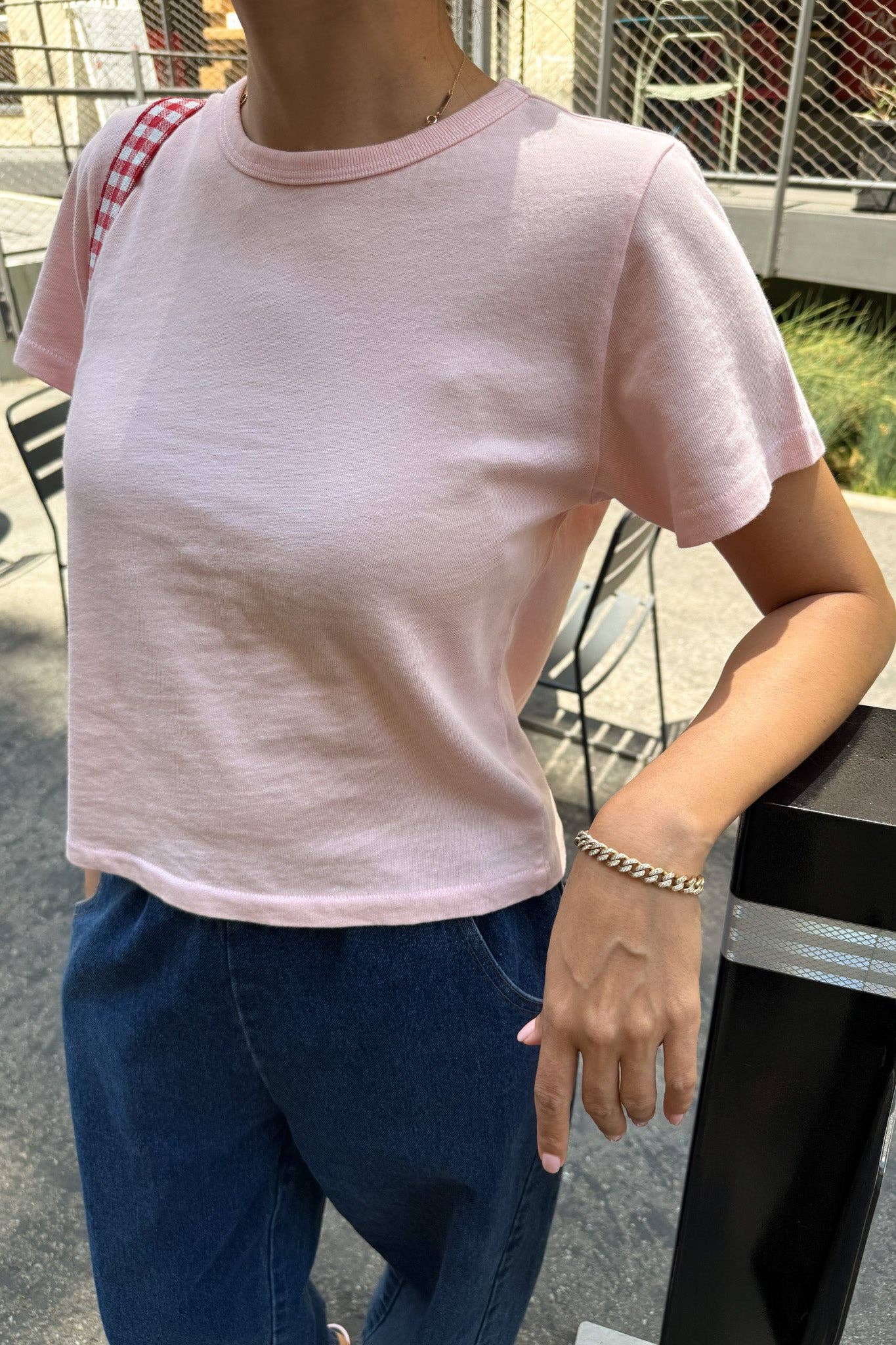 The Little Boy Tee in Premium Jersey: Baby Pink — Le Bon Shoppe