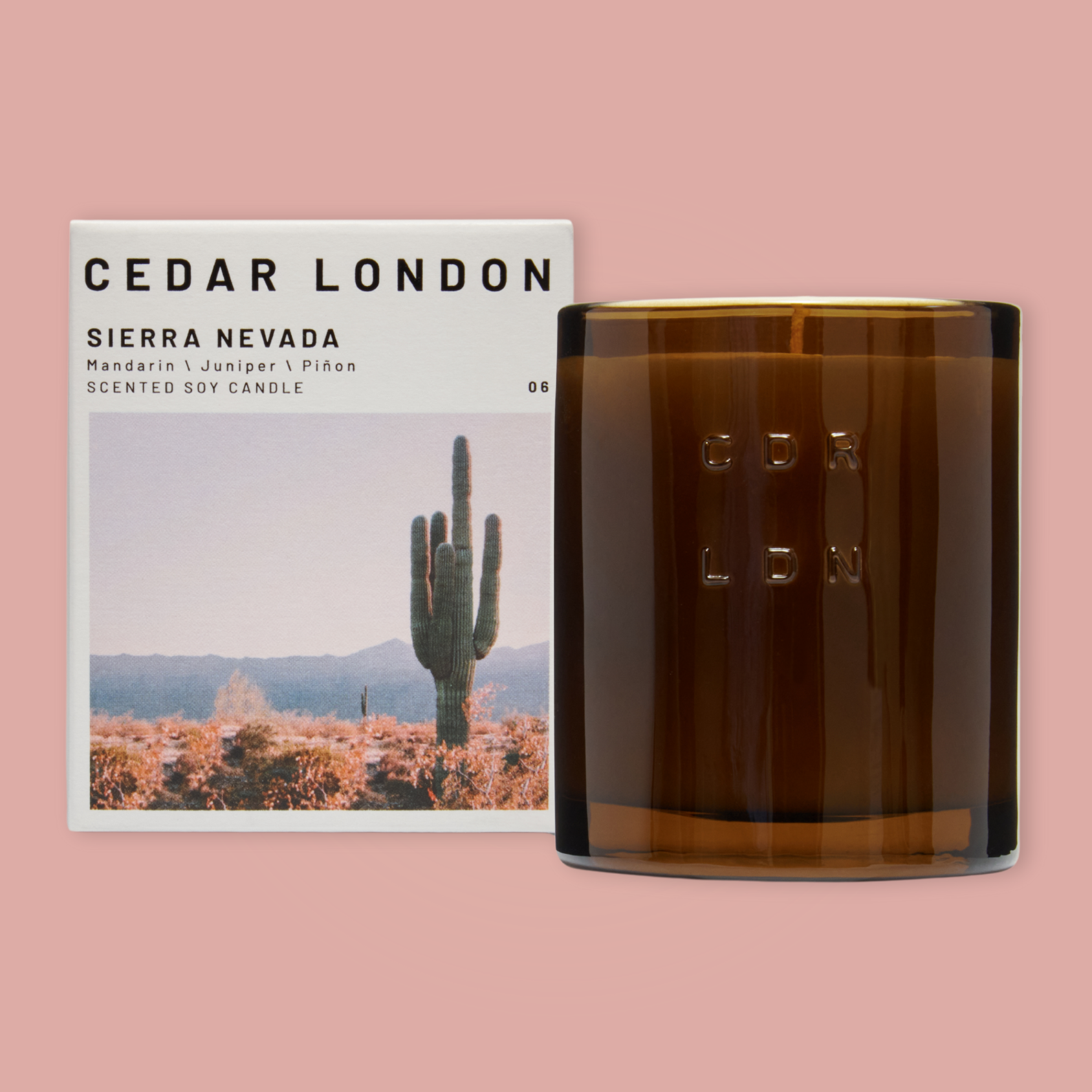 Sierra Nevada Candle: Mandarin, Juniper Scented Soy Candle