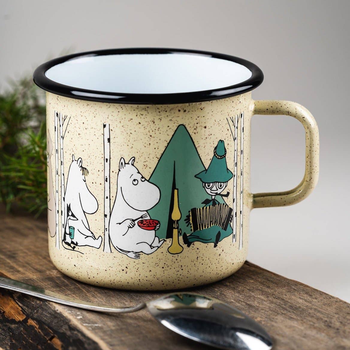 *MOOMIN | Enamel XL Mug | Campers | 0.80L