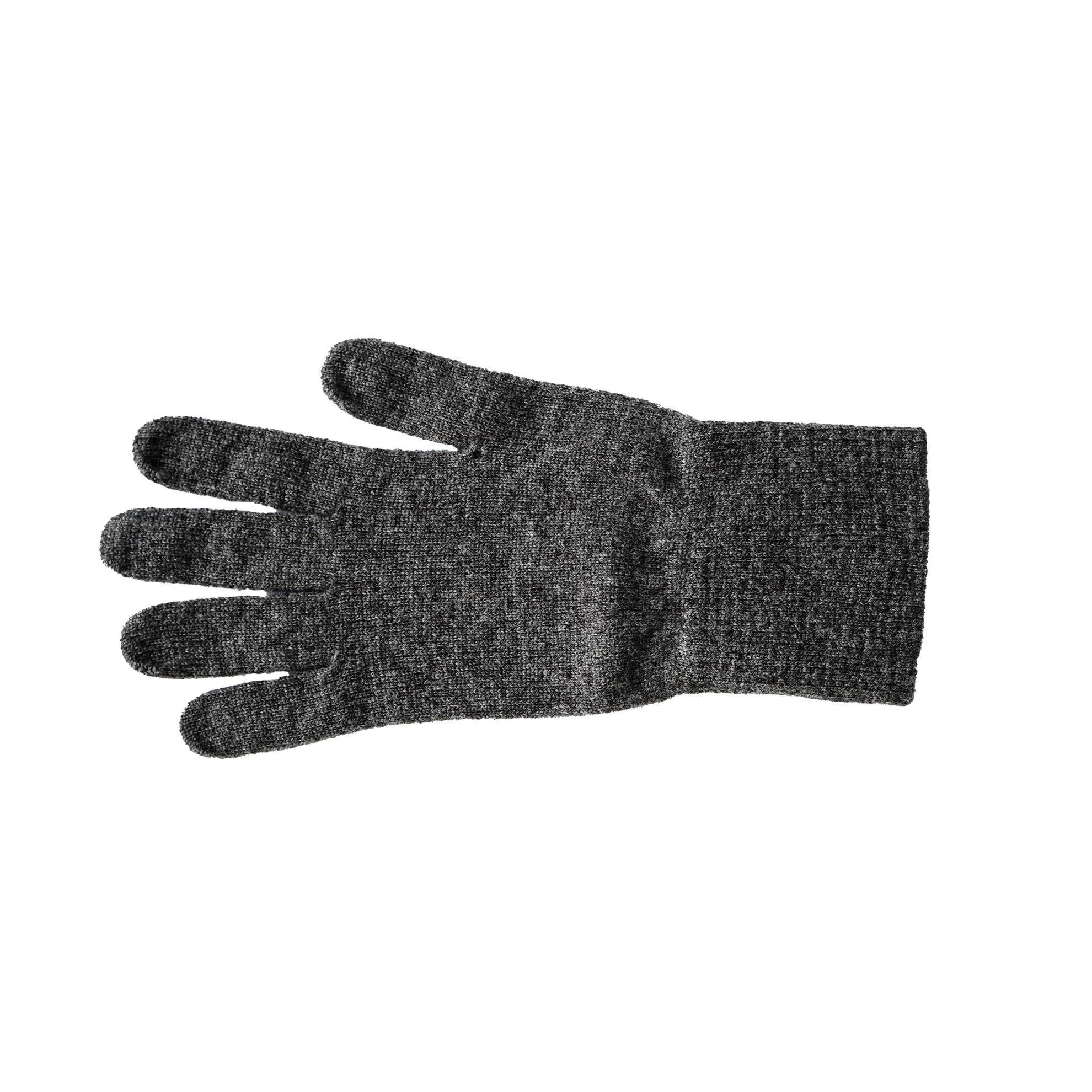 NK0304 Merino Wool Gloves: L.Gray / Large