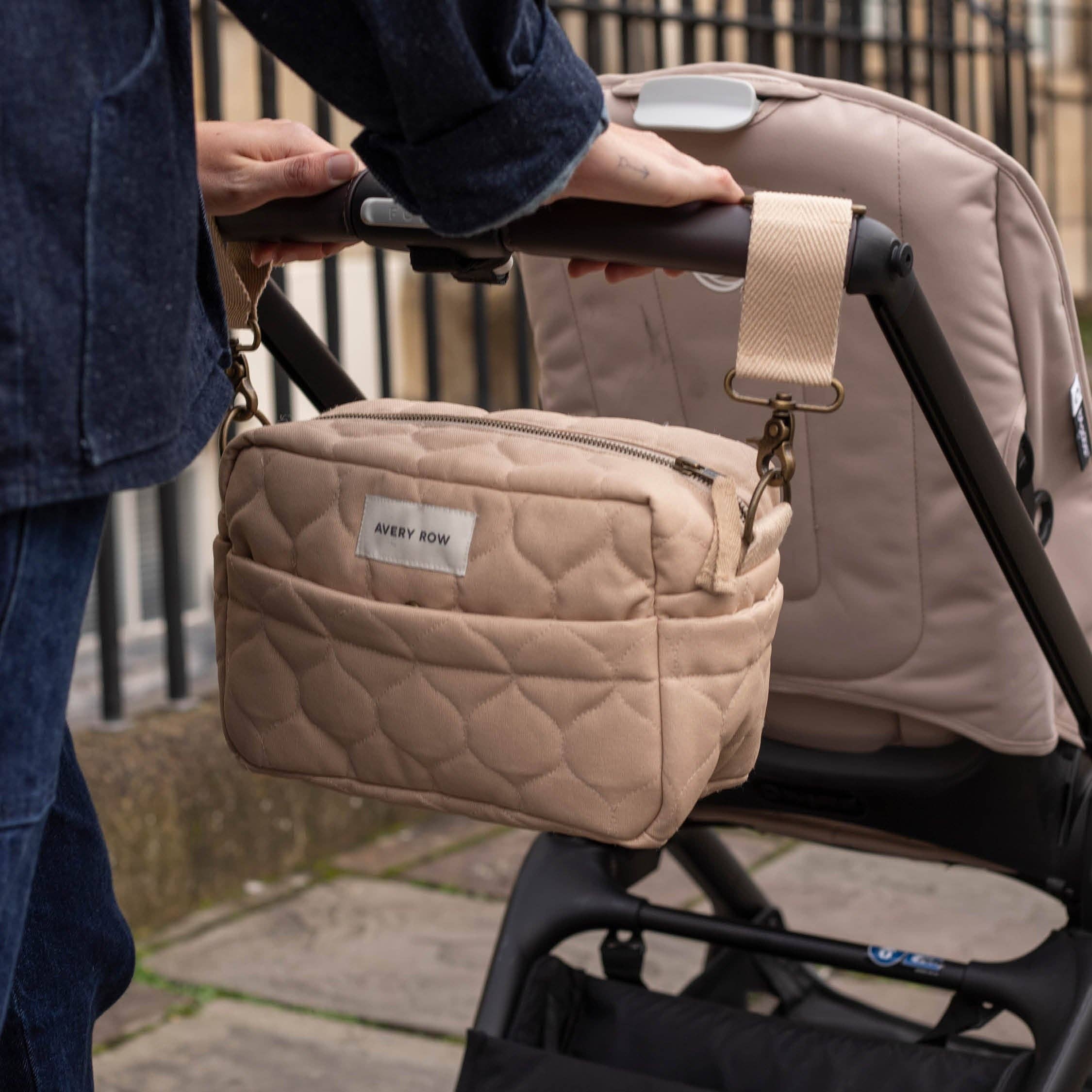 Avery Row Pram Organiser Bag - Natural