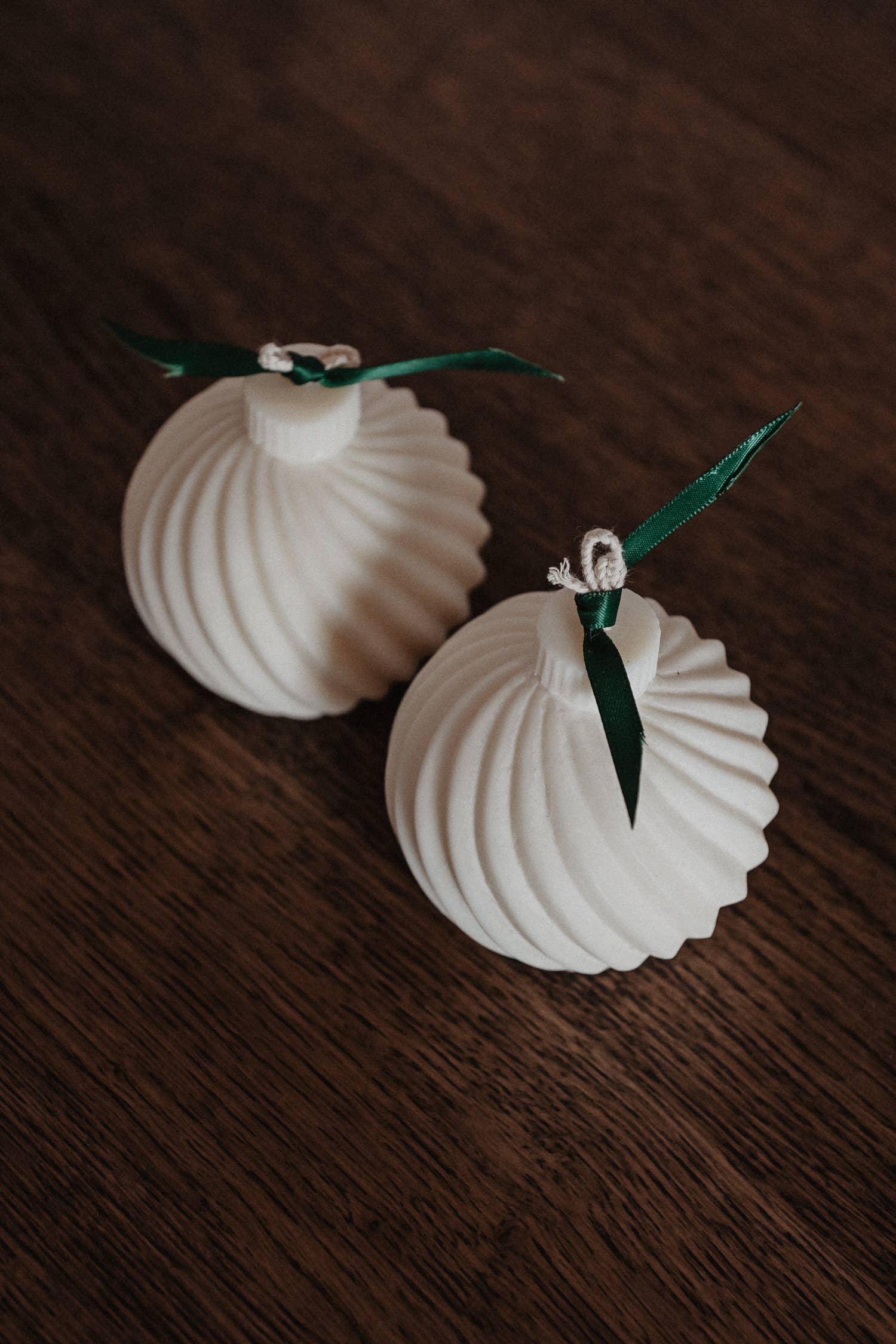 Spiral Christmas Ball Candle