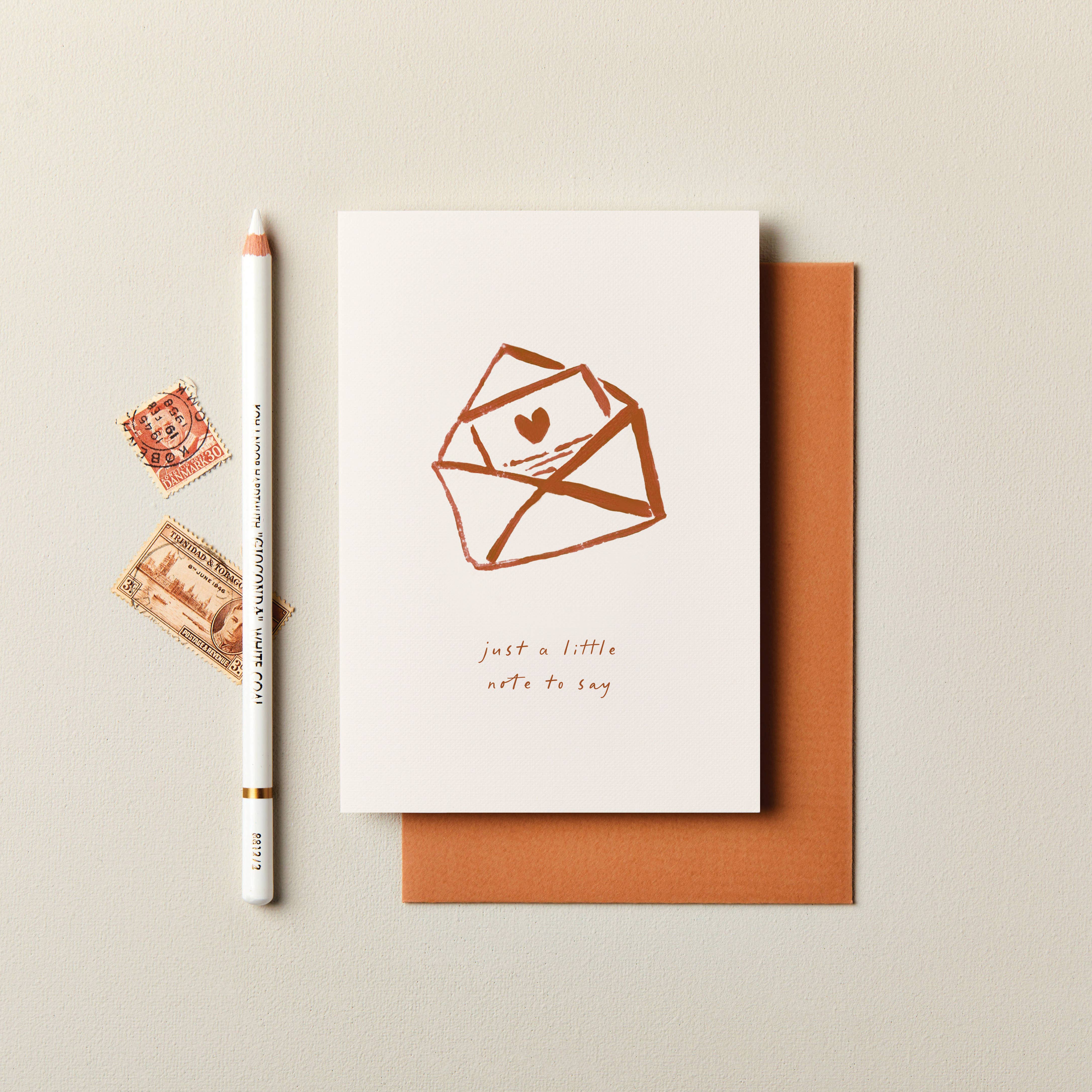 Note to Say Card | Female Thank You Card | Thankyou Card Her