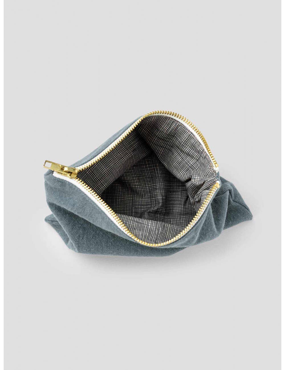 Les Pensionnaires Large Pouch in Horizon Blue