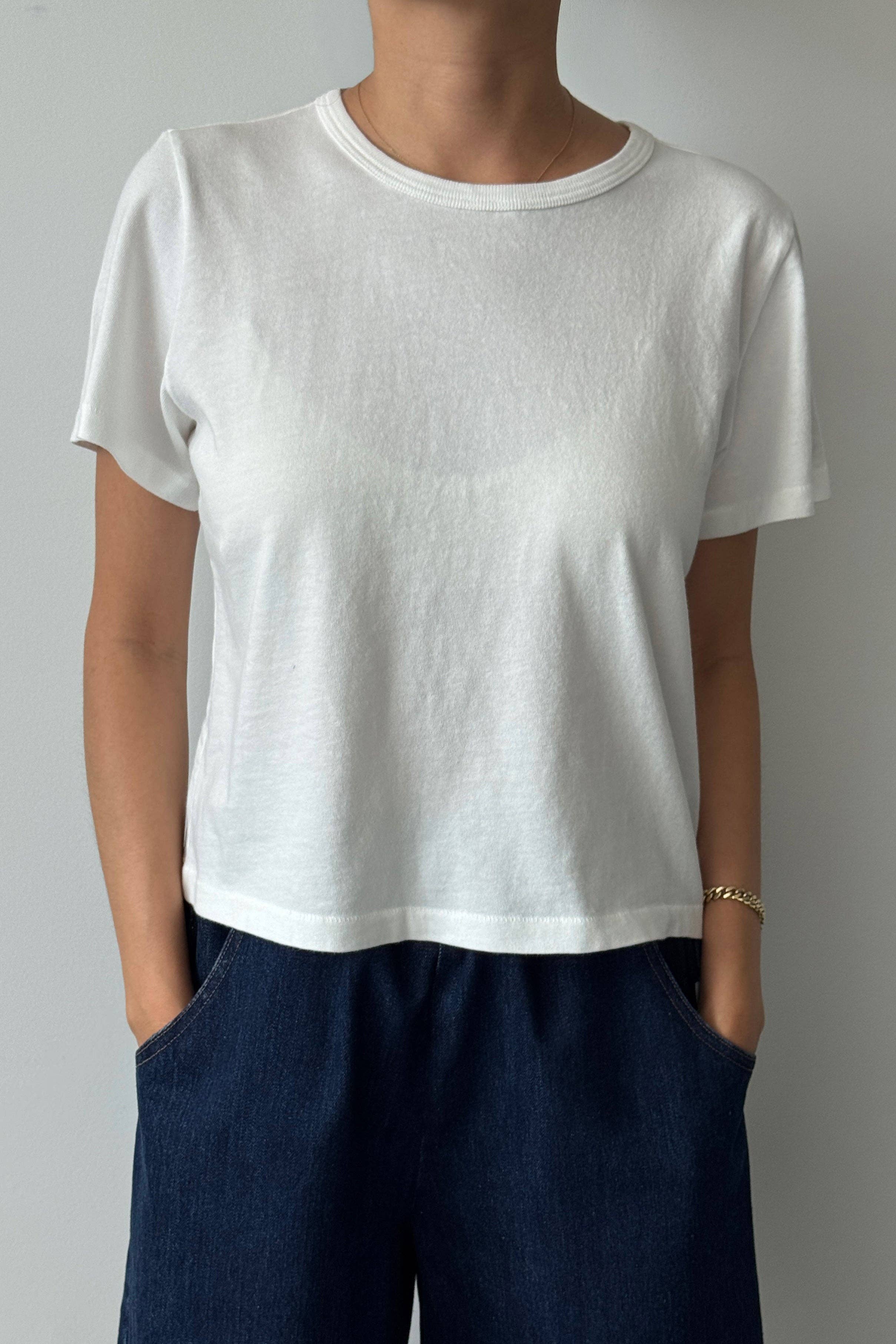 Little Boy Tee in Vintage White — Le Bon Shoppe