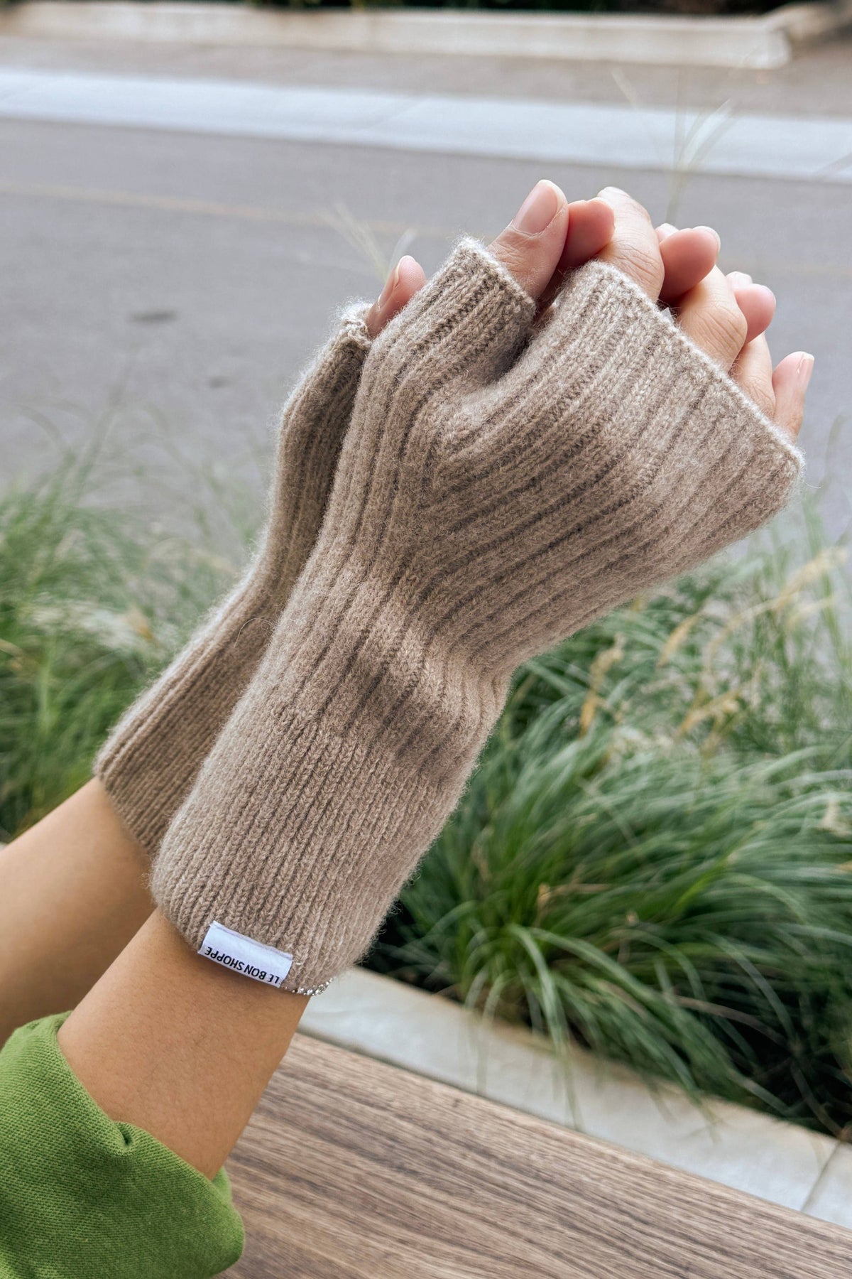 Le Bon Shoppe Cashmere Blend Wrist Warmer