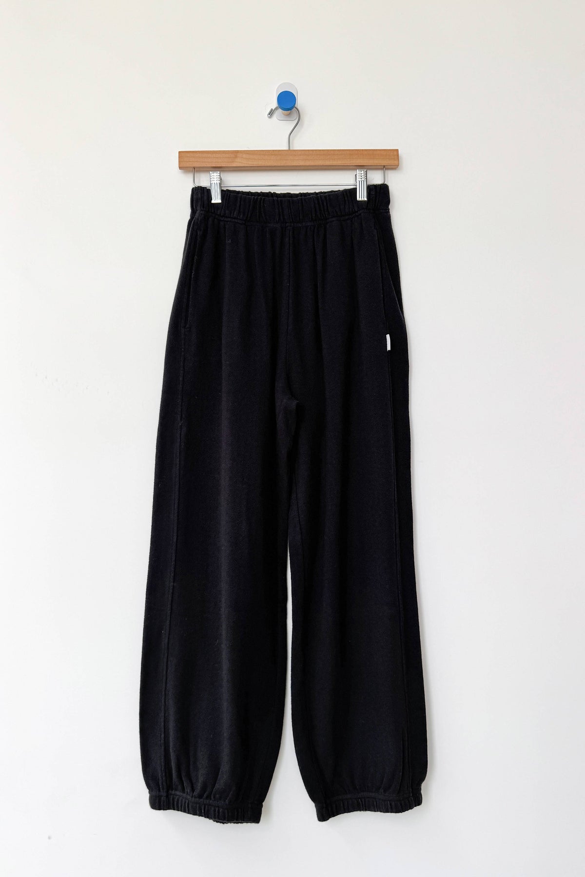 Pointelle Balloon Pants (2S-2M-2L): Black
