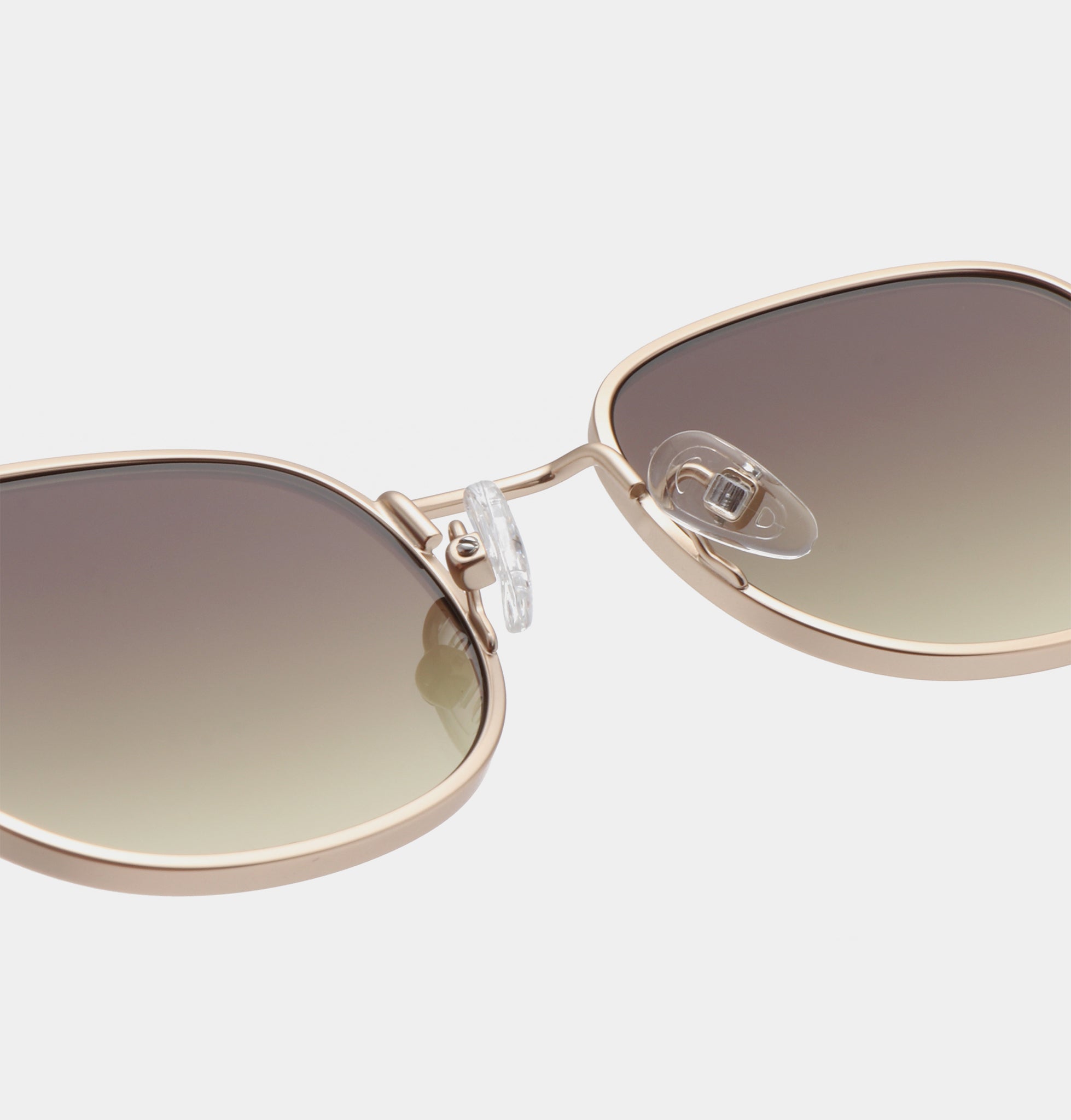 Hello Sunglasses in Matt Gold — A. Kjærbede