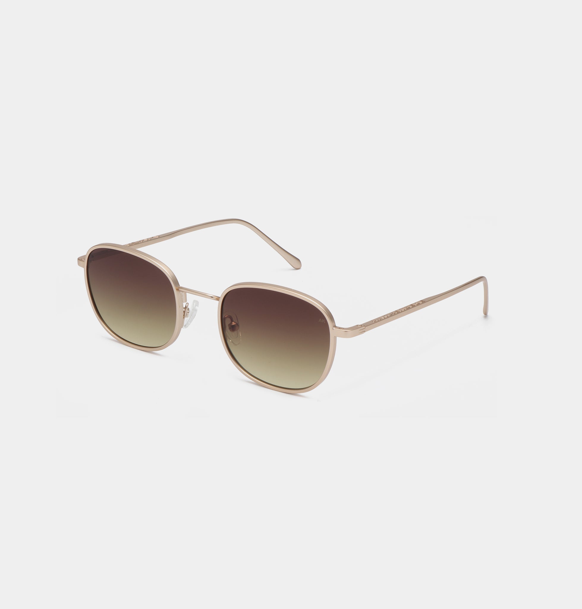 Hello Sunglasses in Matt Gold — A. Kjærbede