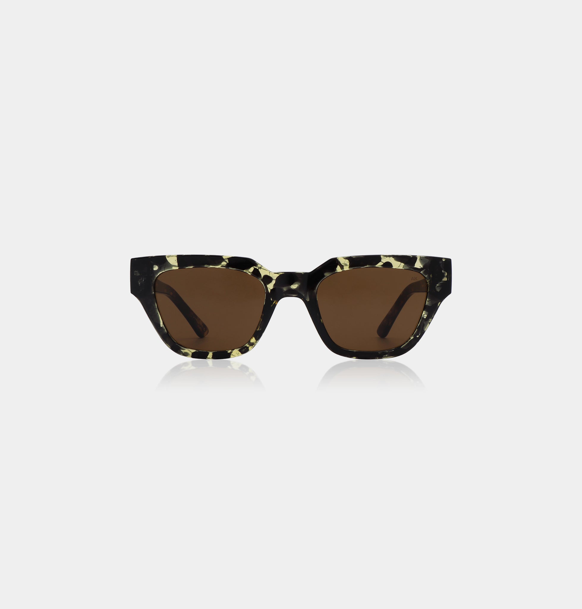 Kaws Sunglasses in Black Yellow Tortoise — A. Kjærbede