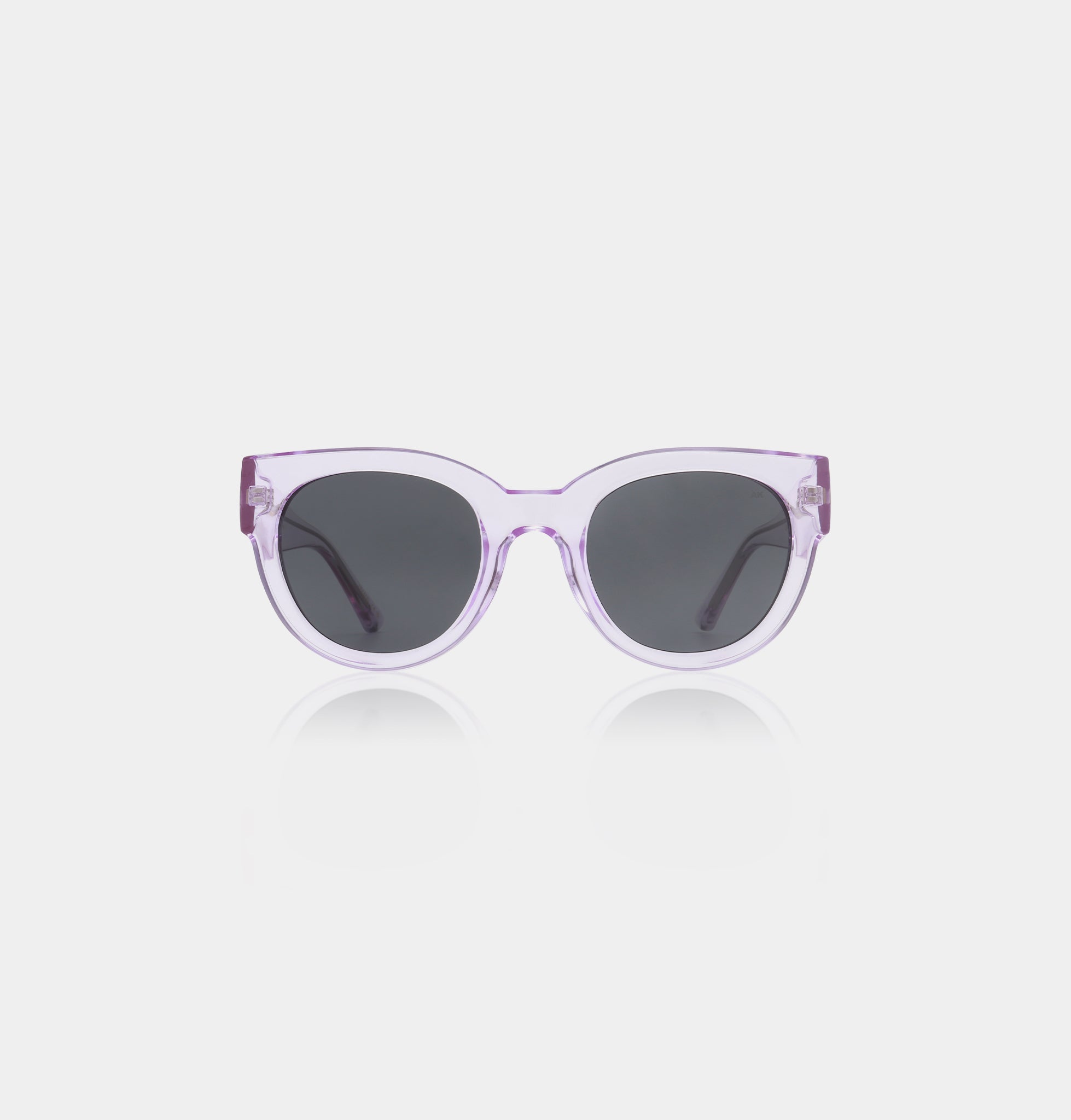 Lilly Sunglasses in Lavender Transparent — A. Kjærbede