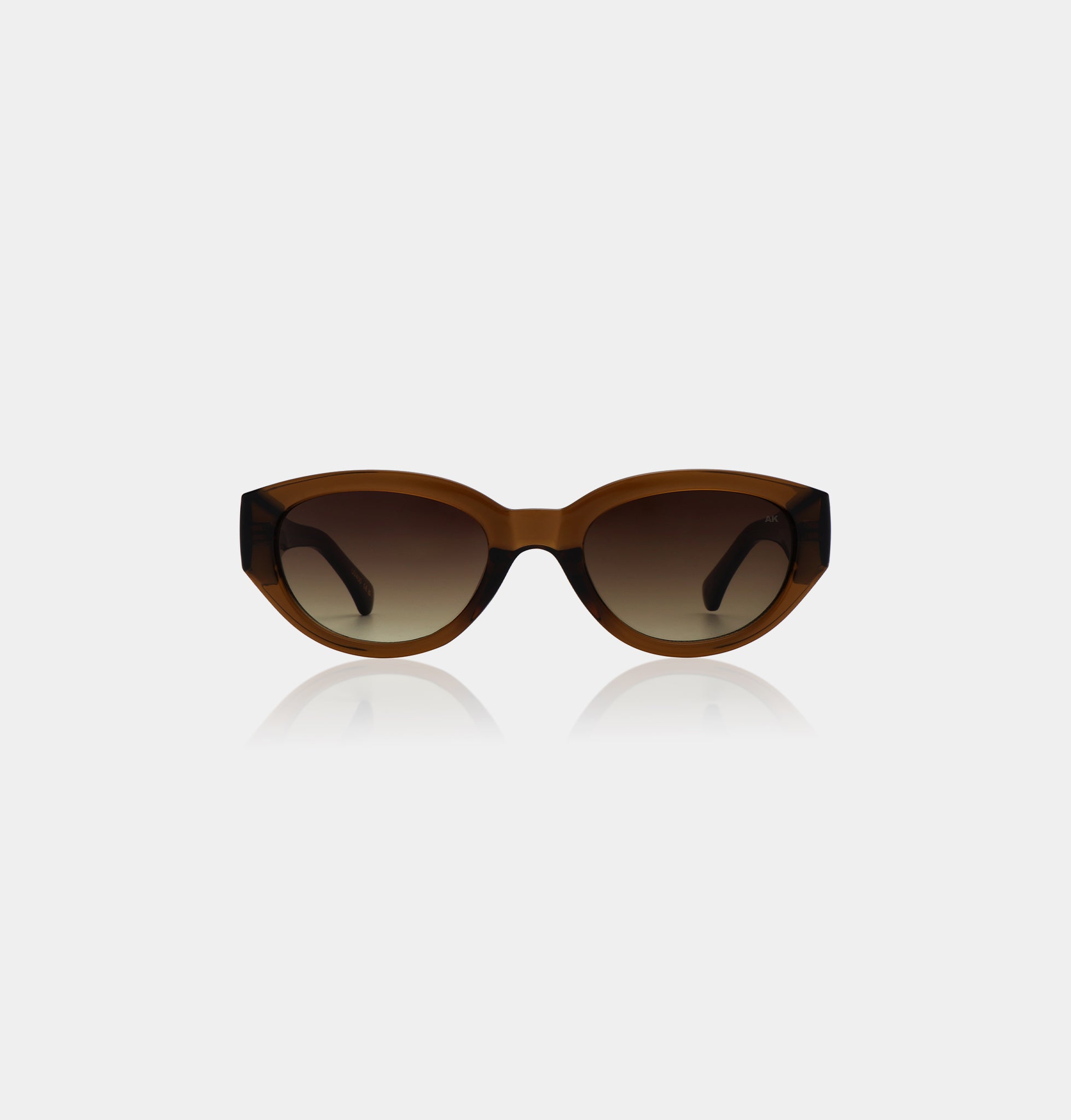 Winnie Sunglasses in Smoke Transparent — A. Kjærbede
