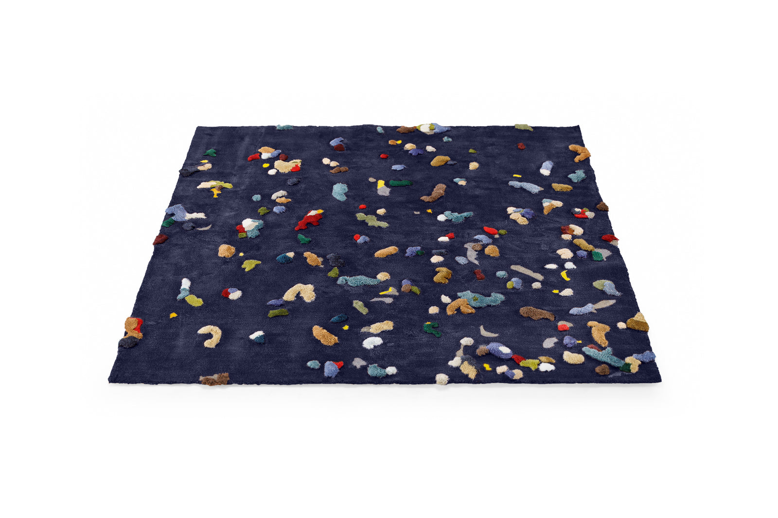 Chaos Linen Rug by Audrone Drungilaite