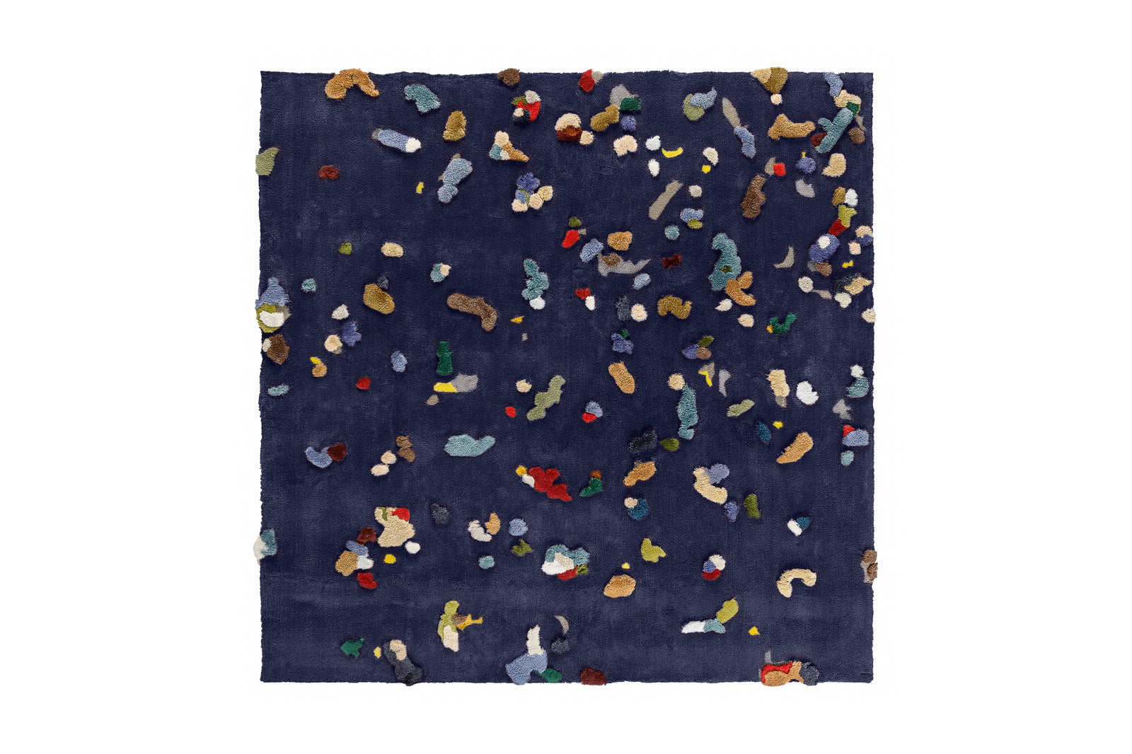 Chaos Linen Rug by Audrone Drungilaite