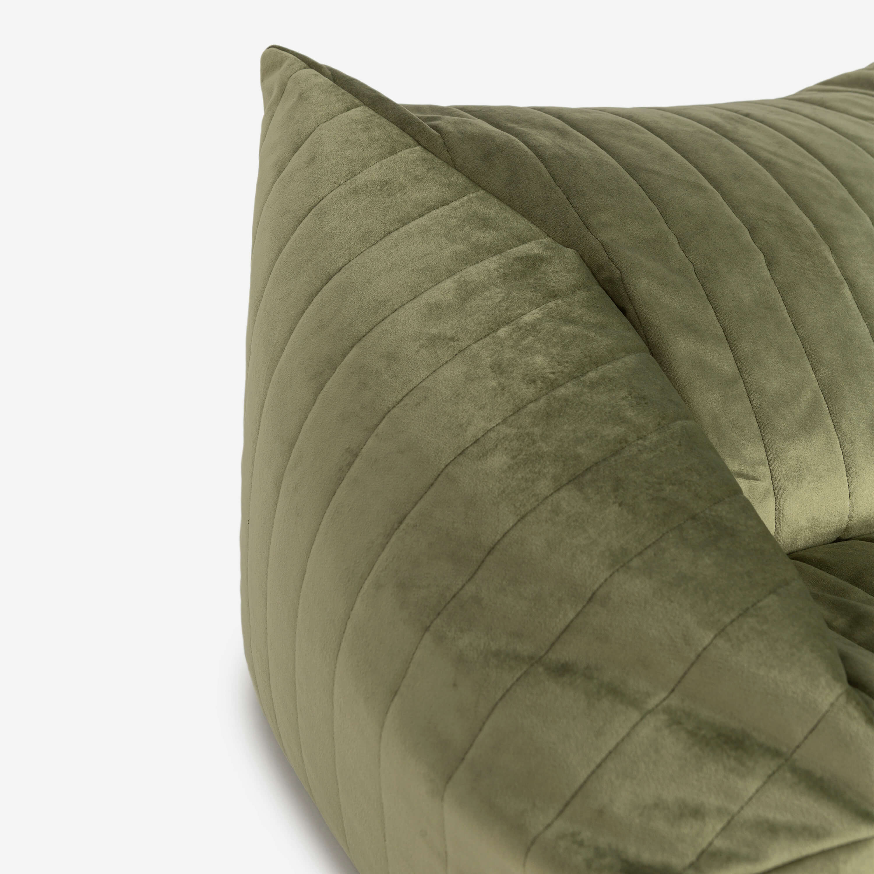 Armchair Beanbag - Child's size - Chelsea Eco-velvet